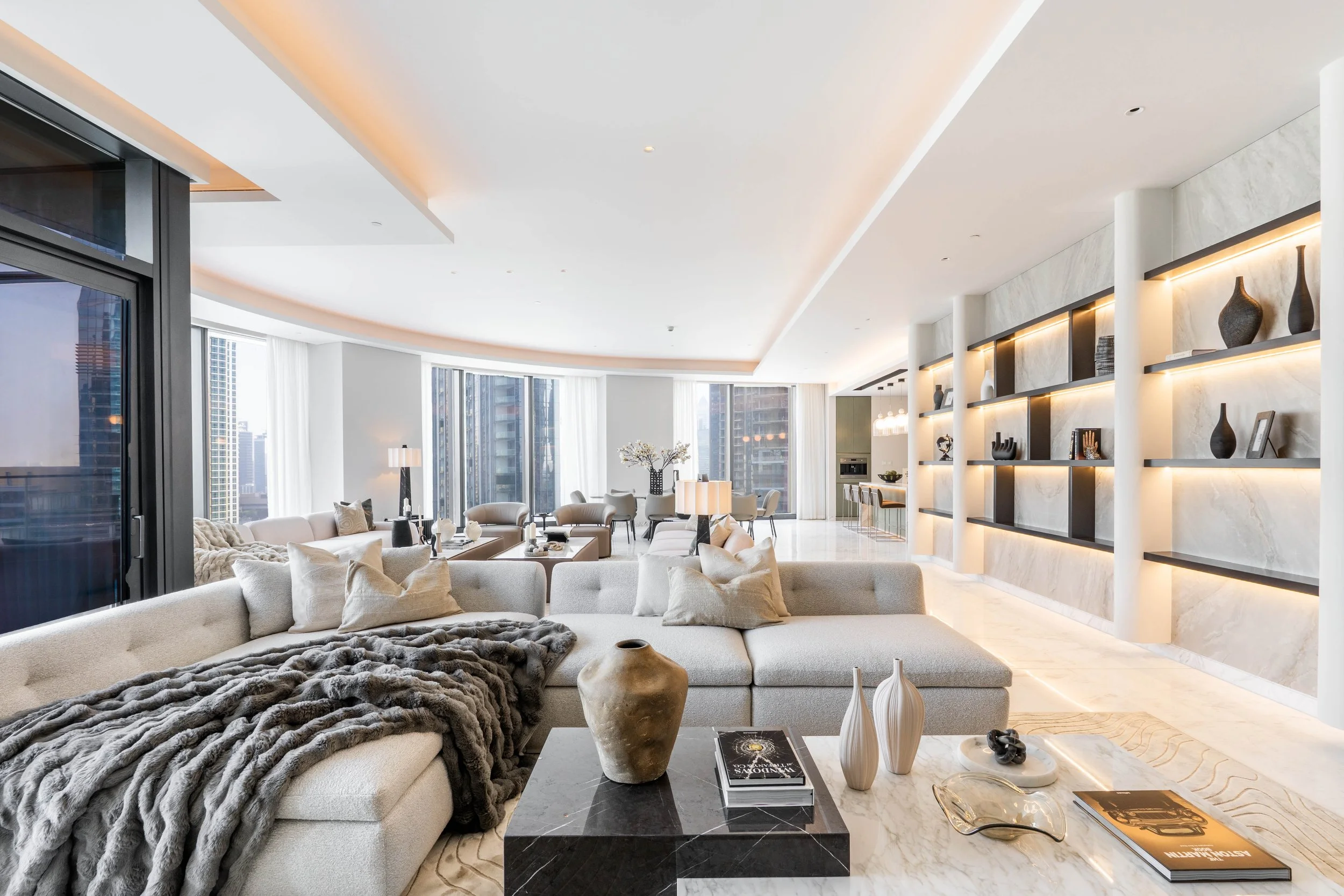 The Wall That Speaks: Custom Shelving as Architectural Statement at Il Primo
