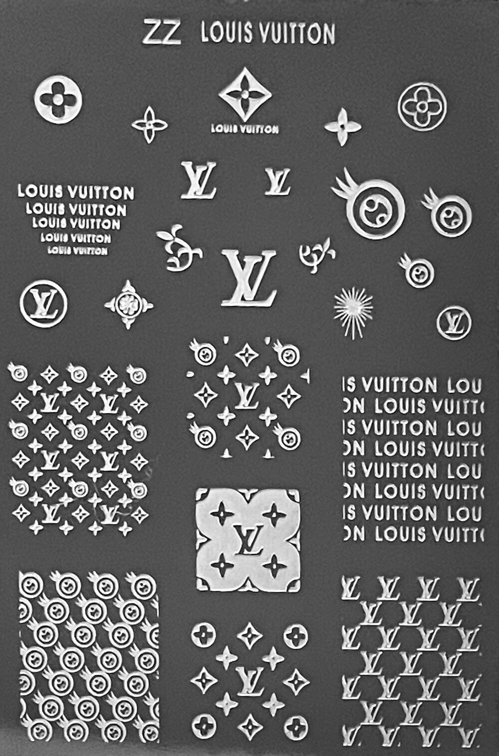 lv stamping plate