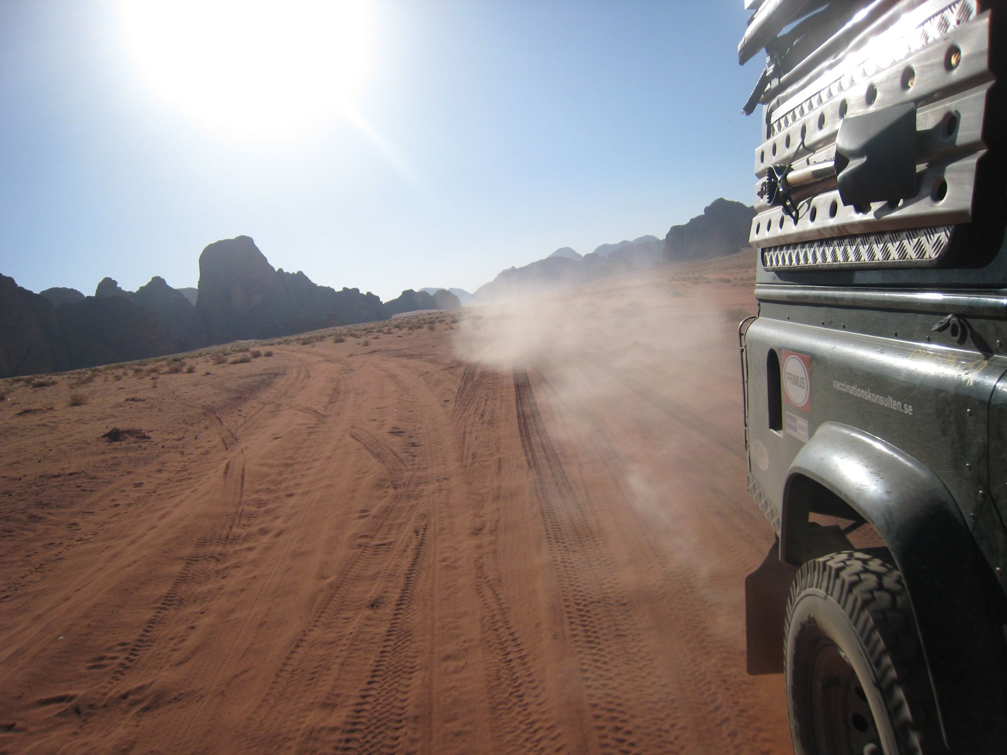 Från Syrien till Jordanien