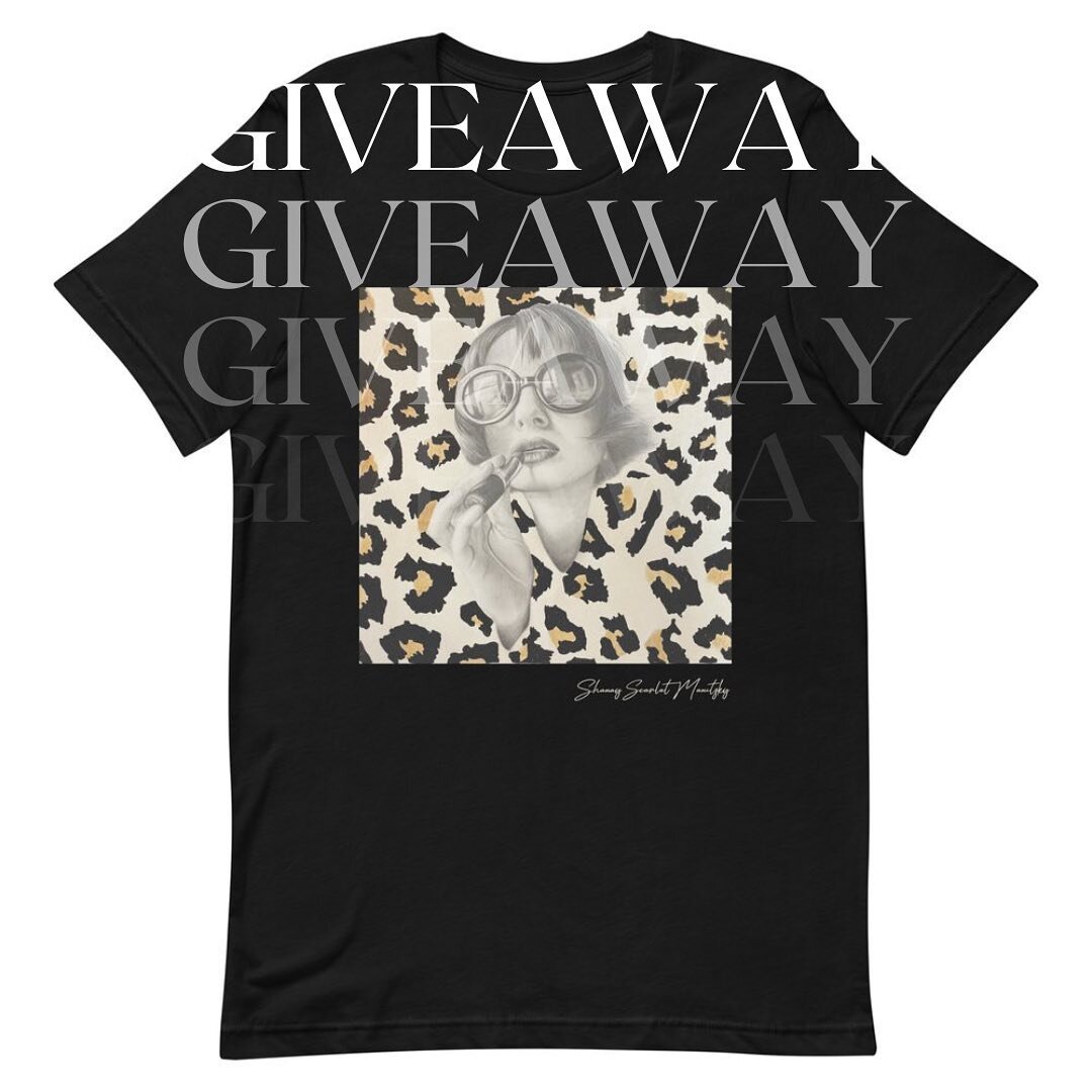 GIVEAWAY TIME!!! 🎉🎉🎉

To celebrate my new clothing range I&rsquo;m giving away my first T-shirt design &ldquo;Spirit animal&rdquo; to one lucky winner! 
Unisex T-shirt available in sizes XS-5XL. Competition item includes free tracked shipping worl