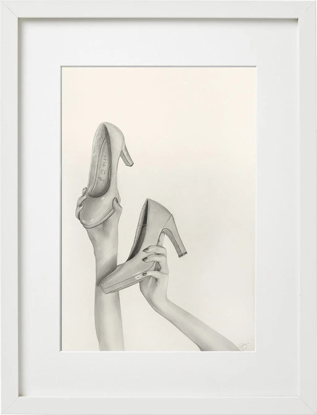 These shoes weren't made for walkin' framed.jpg