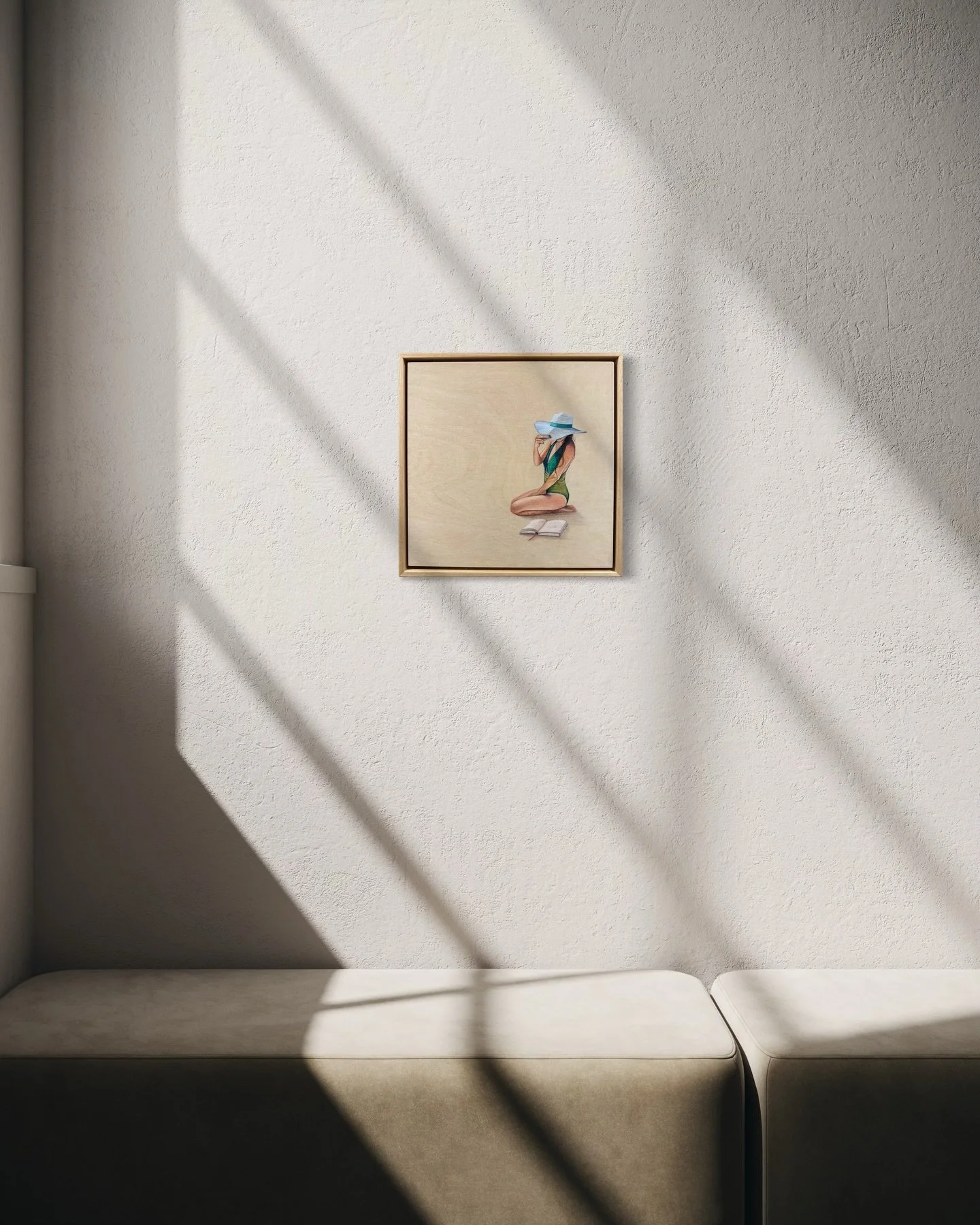 While on school holidays, Unscheduled has been on my mind lately.

Making sure I schedule in&hellip; unscheduled time ✨

Currently on view at @aspiregallery x