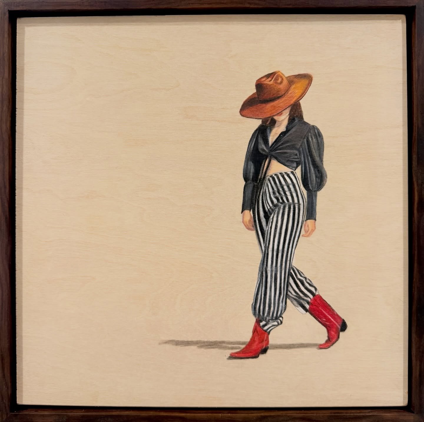 Cowgirl, stepping out 🩷

@aspiregallery 
@affordableartfairau