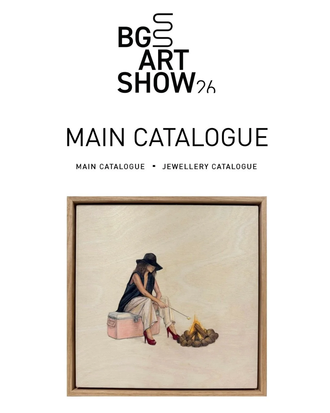 A collection of imagined escapes, small rituals, and quiet moments heading to the @bgsartshow this week ✨

Represented by @aspiregallery.

Opening Friday night. x