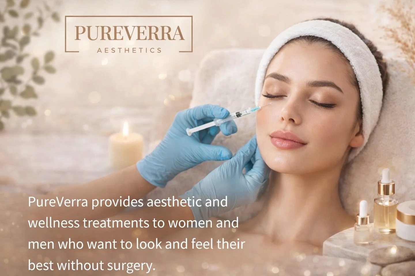 Invest in yourself this tax season 💆&zwj;♀️✨

At PureVerra, we focus on helping you look and feel your best with non-surgical aesthetic and wellness treatments designed around YOU.

Because confidence isn&rsquo;t an expense&hellip; it&rsquo;s an upg