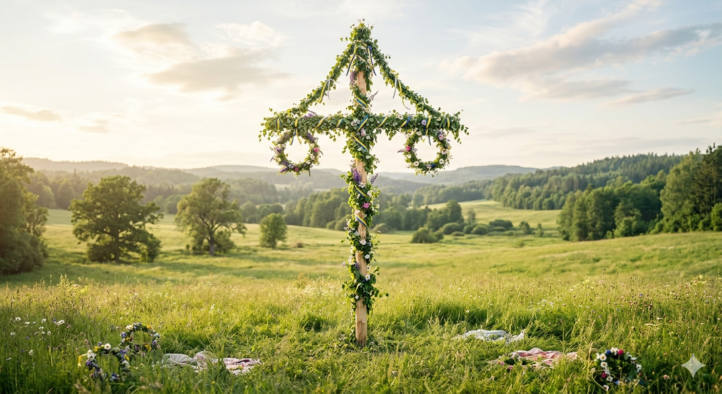 qchef × njørden, célébration de la midsommar