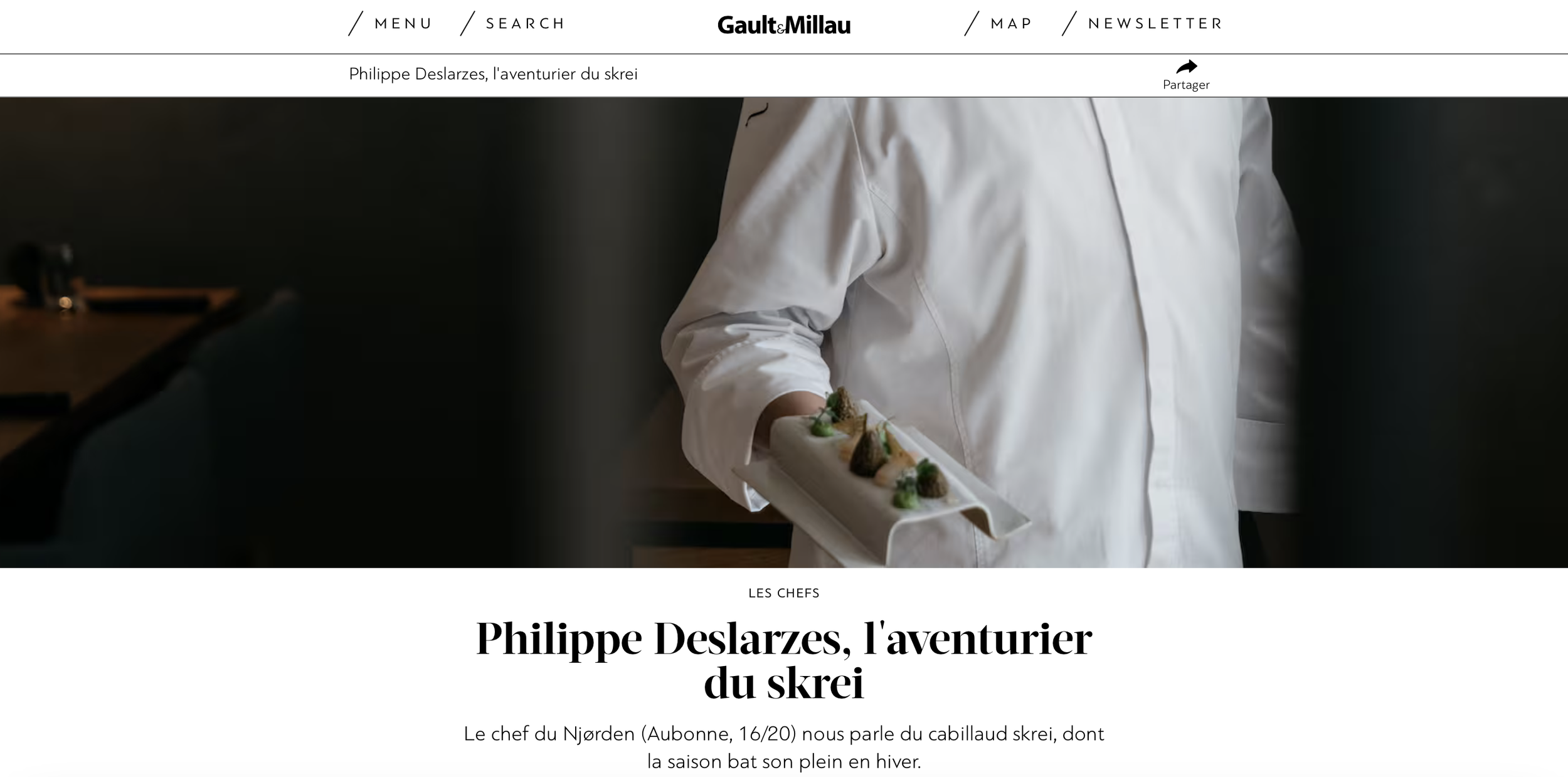Article Gault & Millau