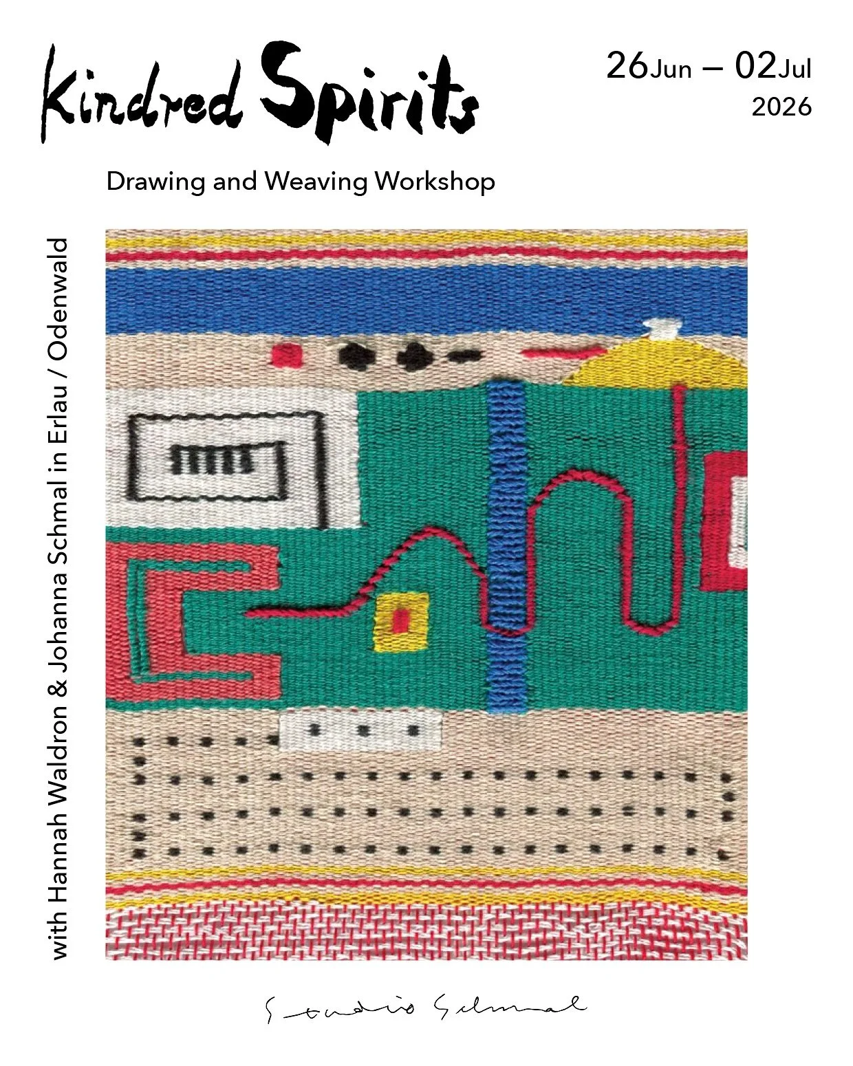 KINDRED SPIRITS is going to be an exciting collaboration with artist @hannah.waldron where drawing and weaving come together to explore such an important topic of our time &gt; connectivity! This course will be a total expansion in terms of materiali