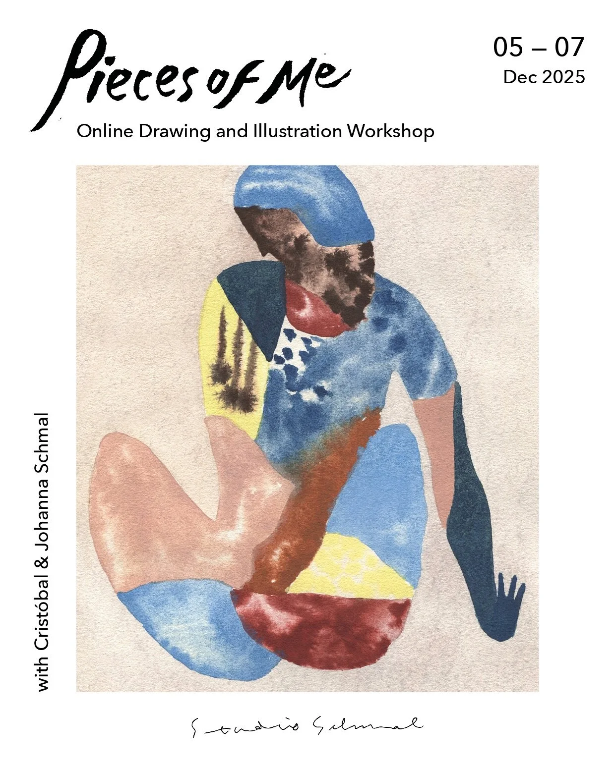 Are you up for an intensive drawing weekend before the end of the year? PIECES OF ME is perfect for a little check in and really coming into the present moment through your artistic practice. While all in the outer world is rushing towards christmas 