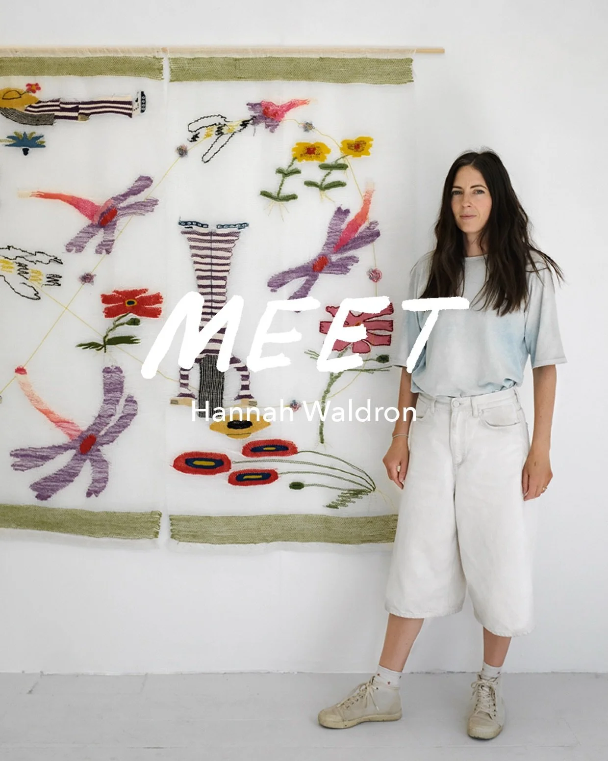 &bdquo;The things I sense, my intuitions about the experience I&rsquo;m having in the universe, are what I&rsquo;m trying to materialise in the weaving.&ldquo; - Hannah Waldron

New interview in the MAGAZINE section with @hannah.waldron ❤️ check it o