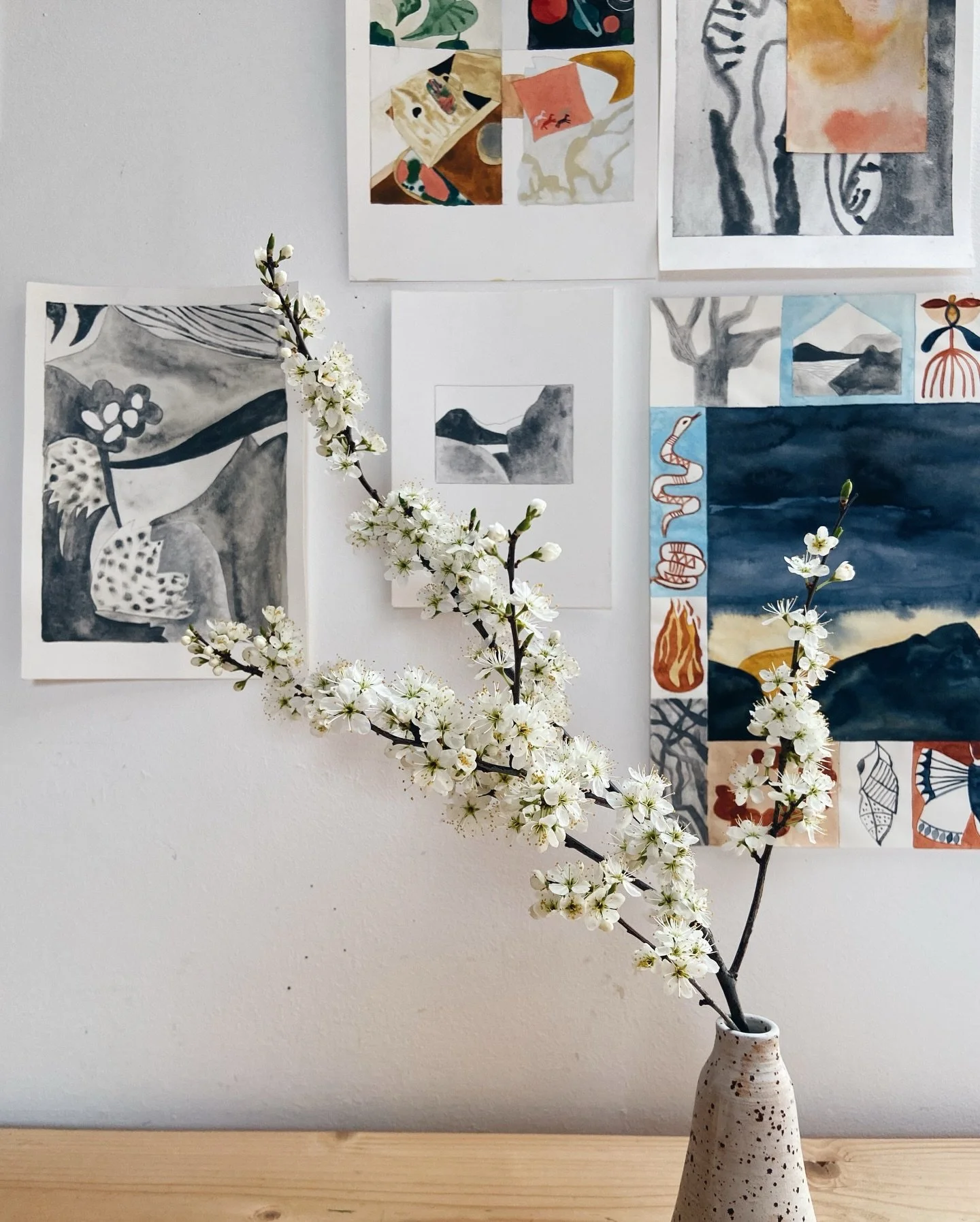 Spring vibes in the studio 🌱
I hope you had a good equinox yesterday and I wish you a powerful new season 💚