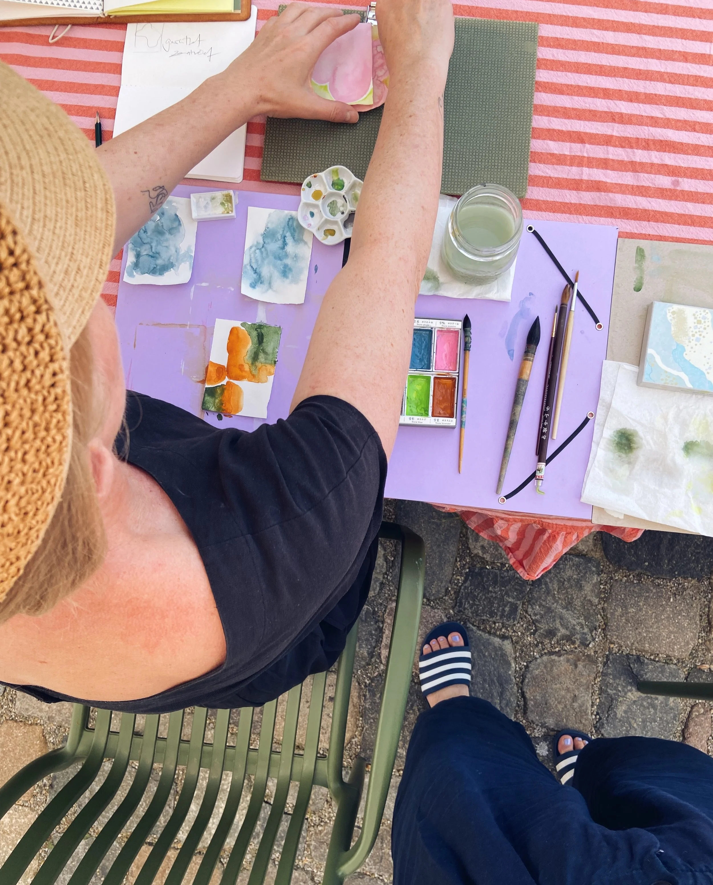 IN BLOOM -part 2 😍 Drawing, painting, moving, journaling, nourishing and tracing SPRING in the surroundings as well as within. A practice to fully arrive in the present and to connect deeply with this time of the year through art 🌱 

Thinking alrea