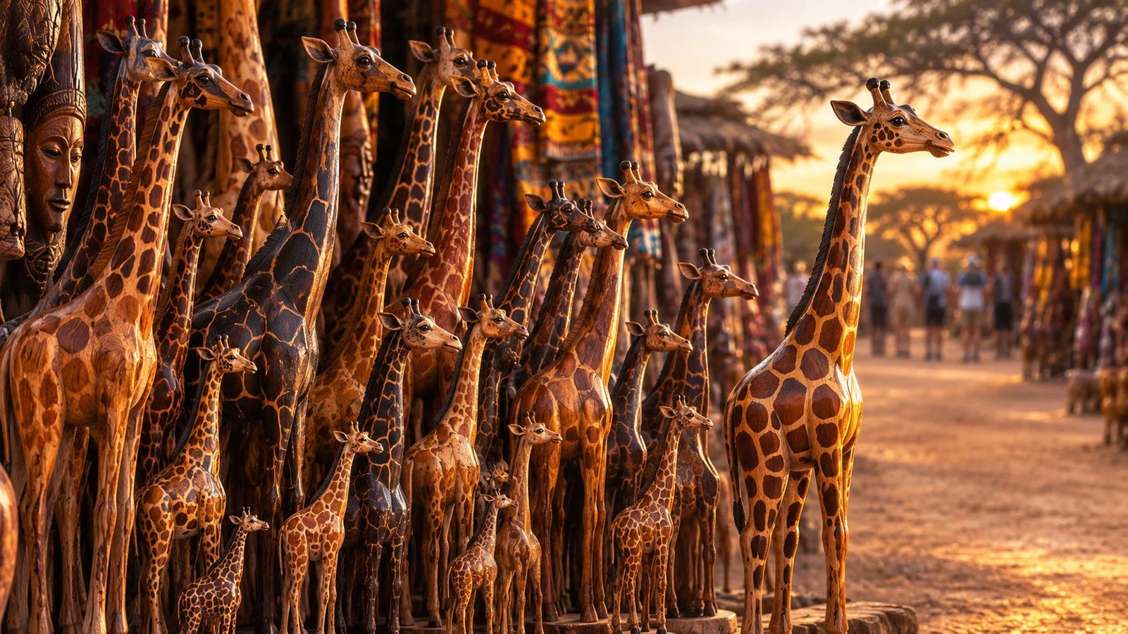 Wooden Giraffe