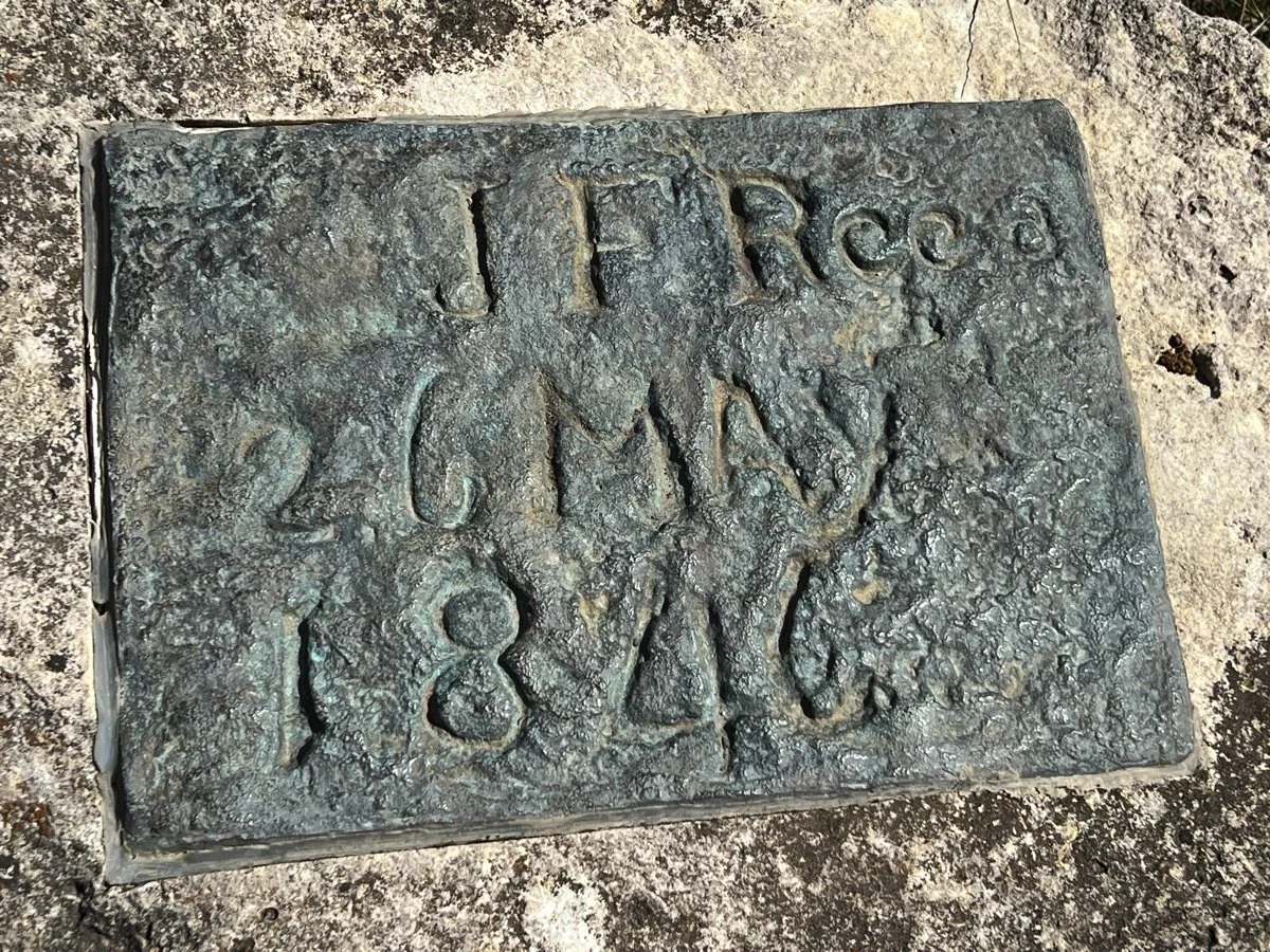 Carvings by settlers