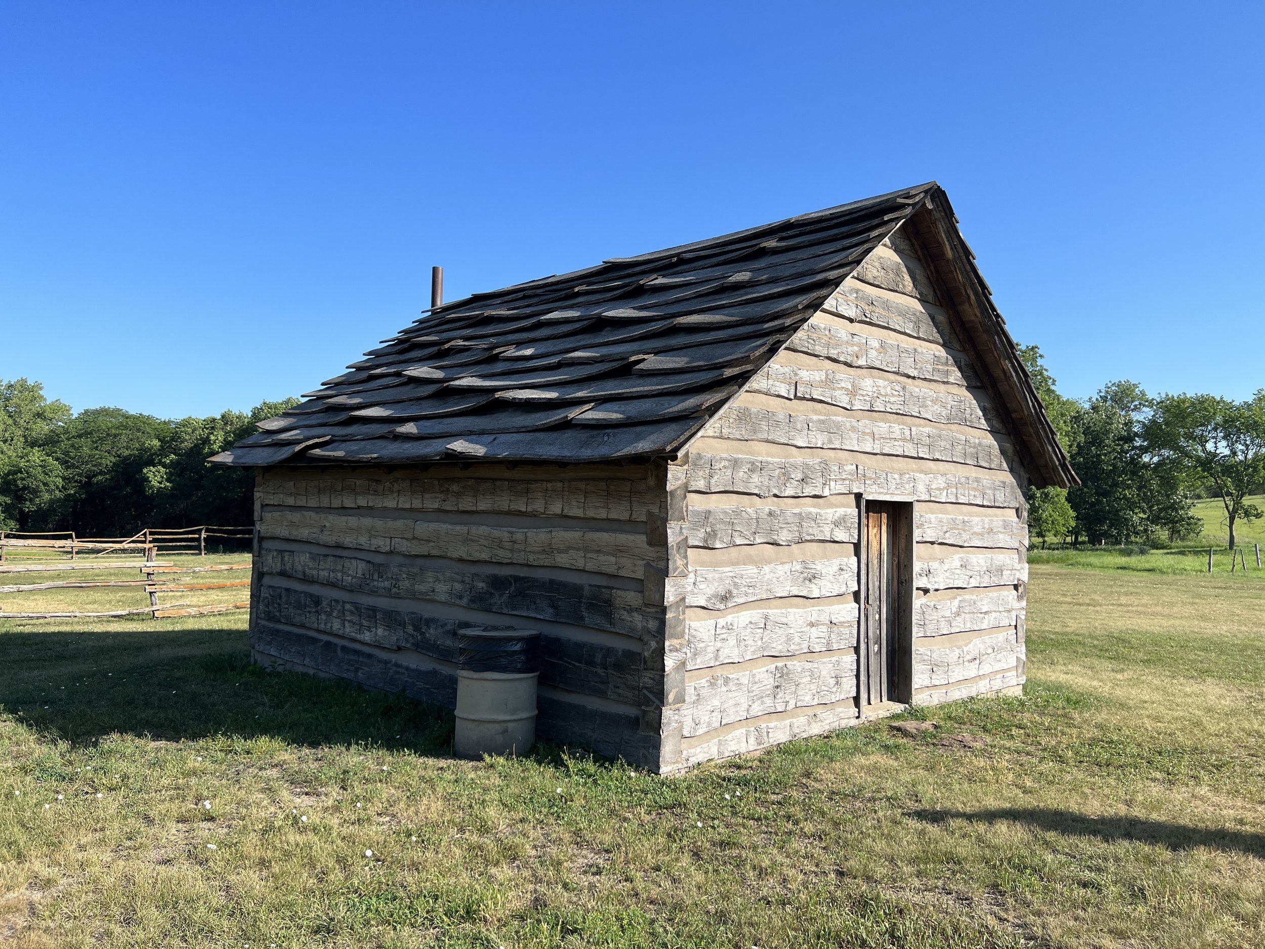 A cabin in East camp