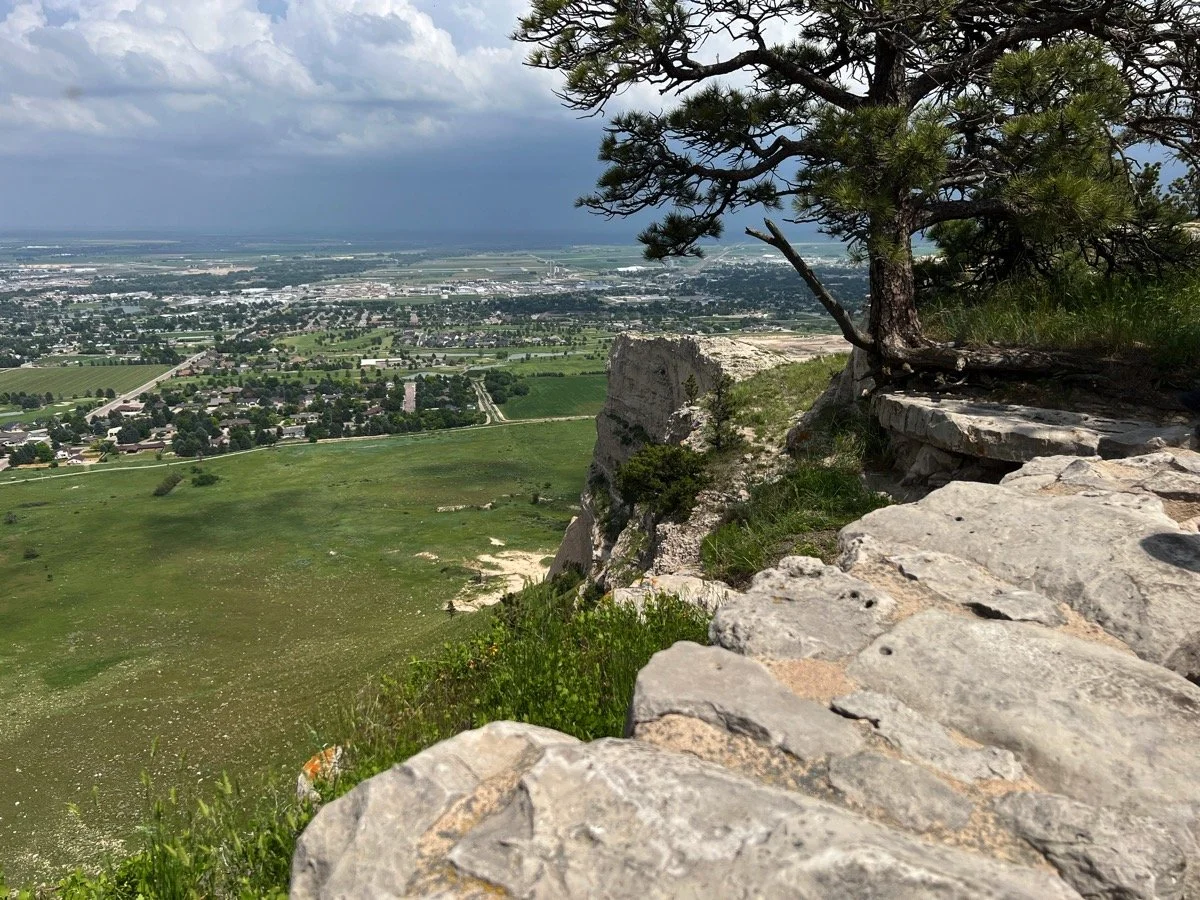 From the top of Scotts Bluff