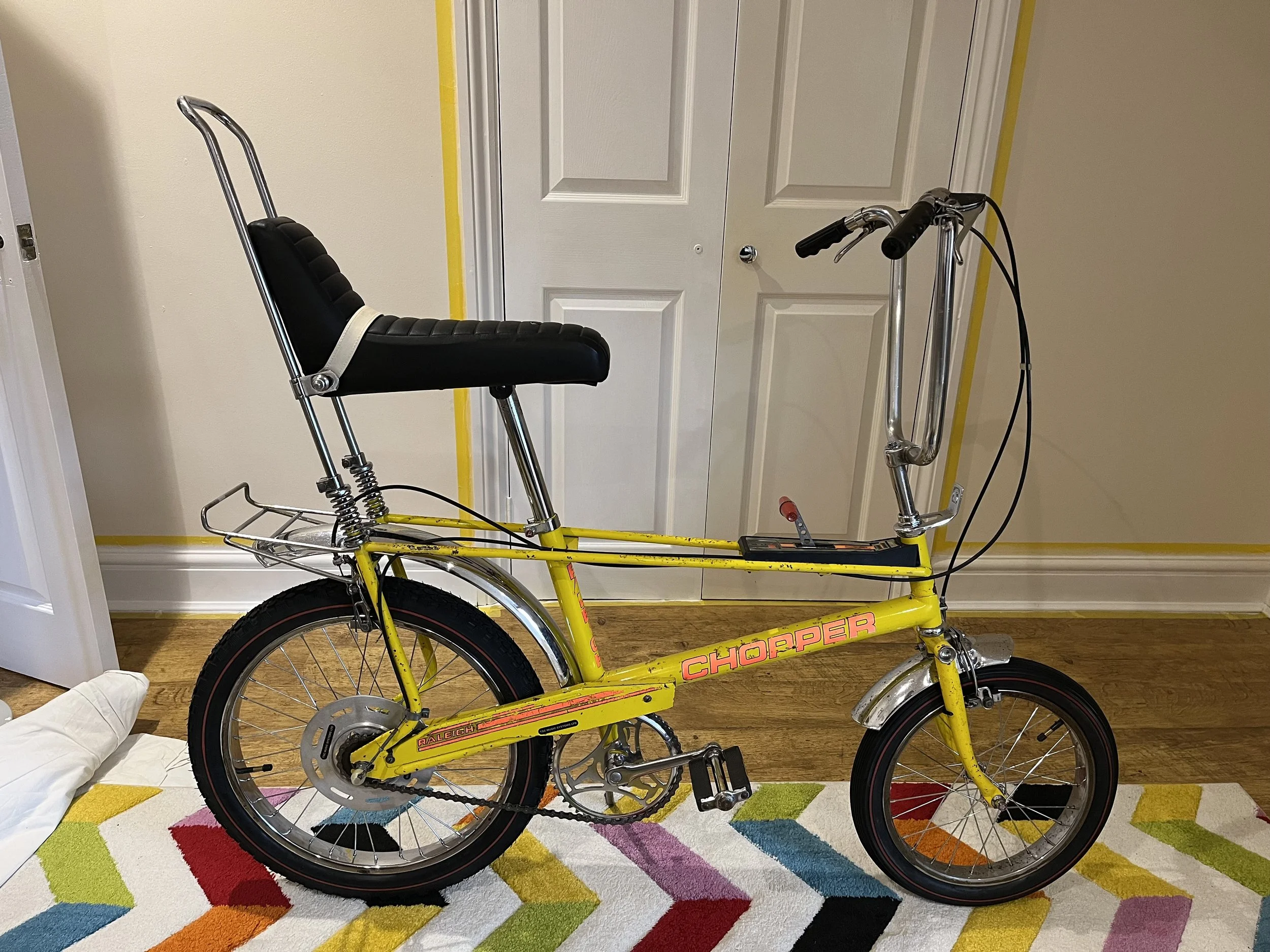 1973 Raleigh Chopper Mk2 'Fizzy Lemon'