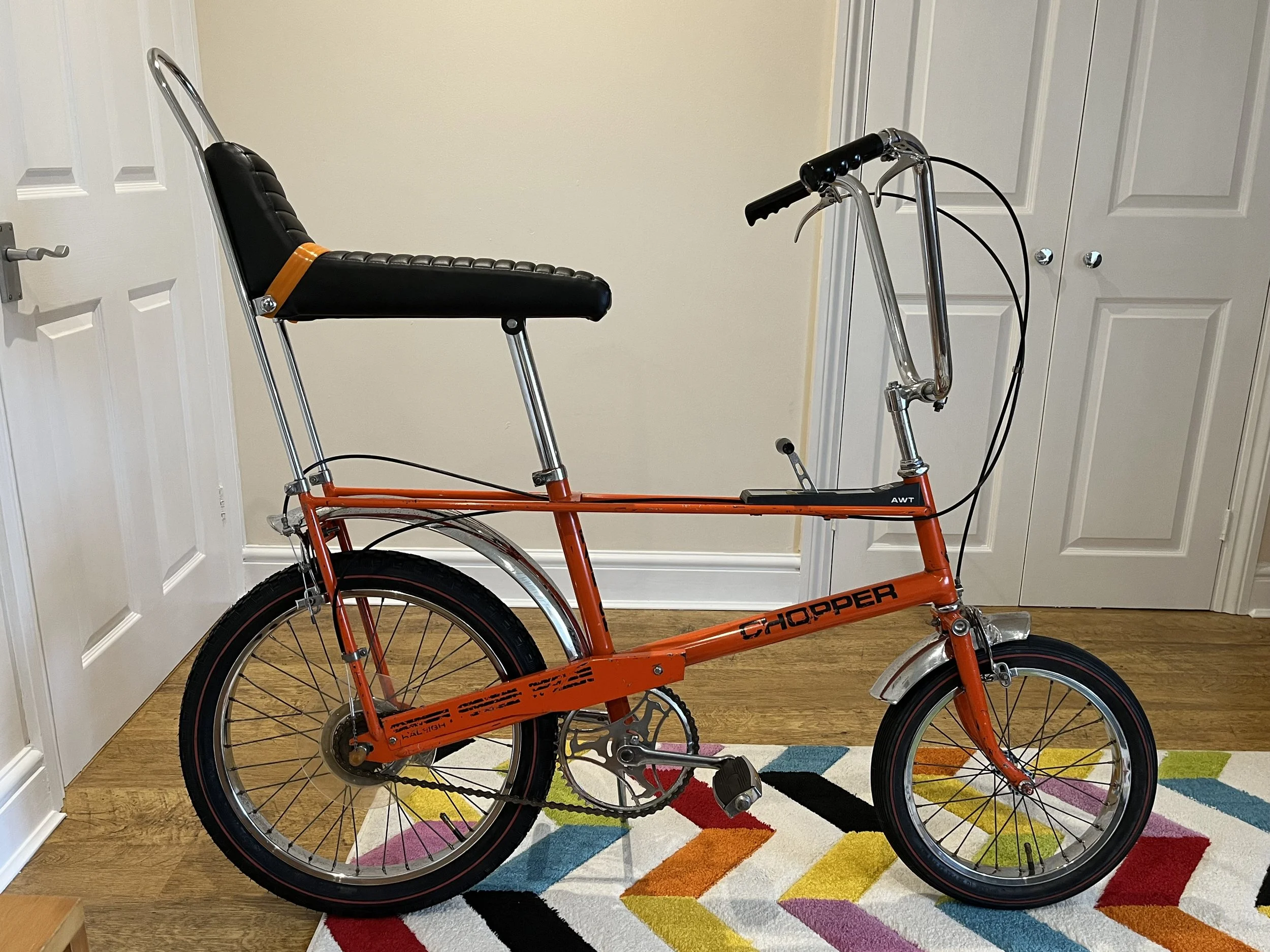 1969 Raleigh Chopper Tall Frame Mk1 'Brilliant Orange'