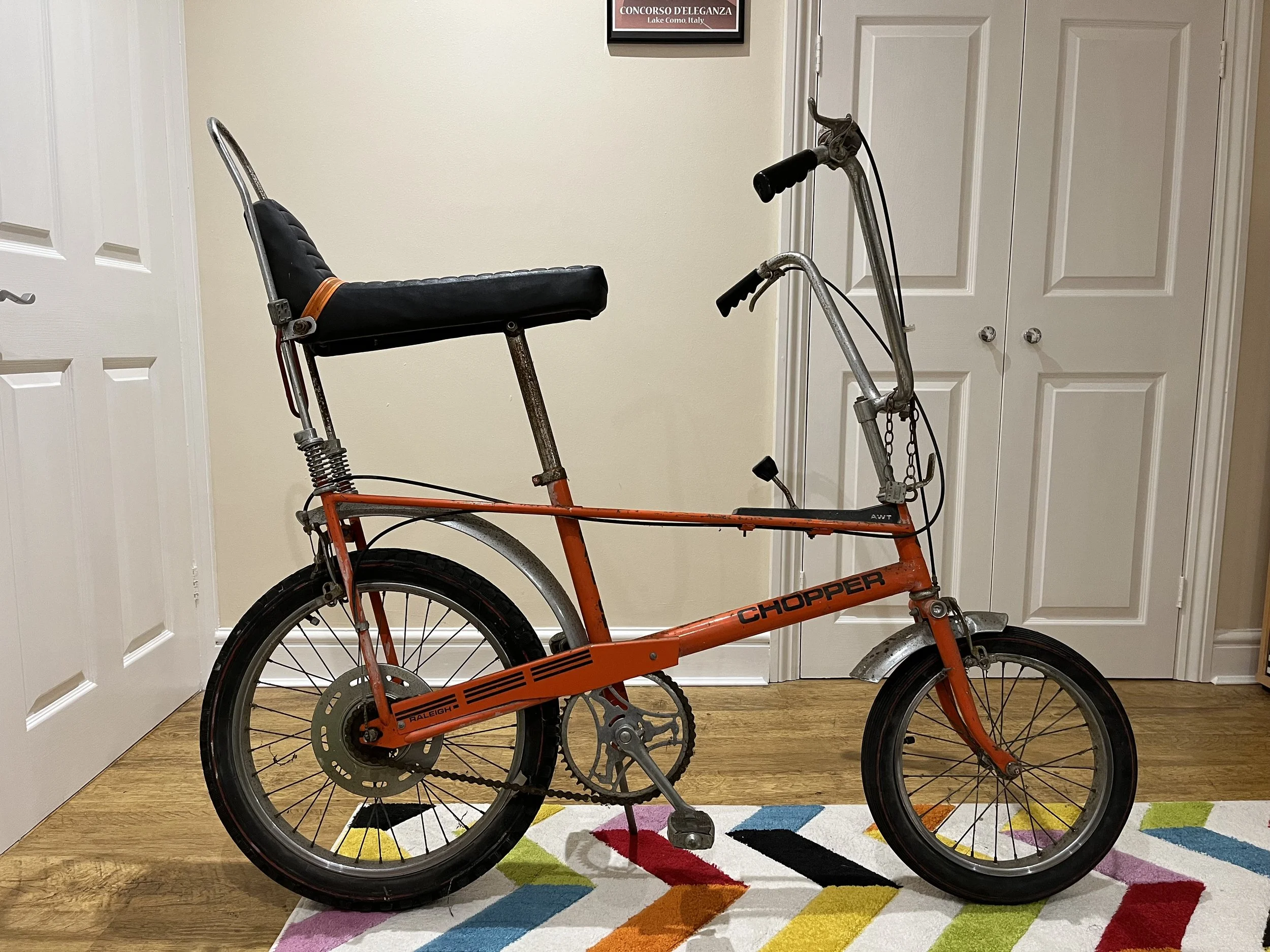 1970 Raleigh Chopper Mk1 'Brilliant Orange' *Barn Find*