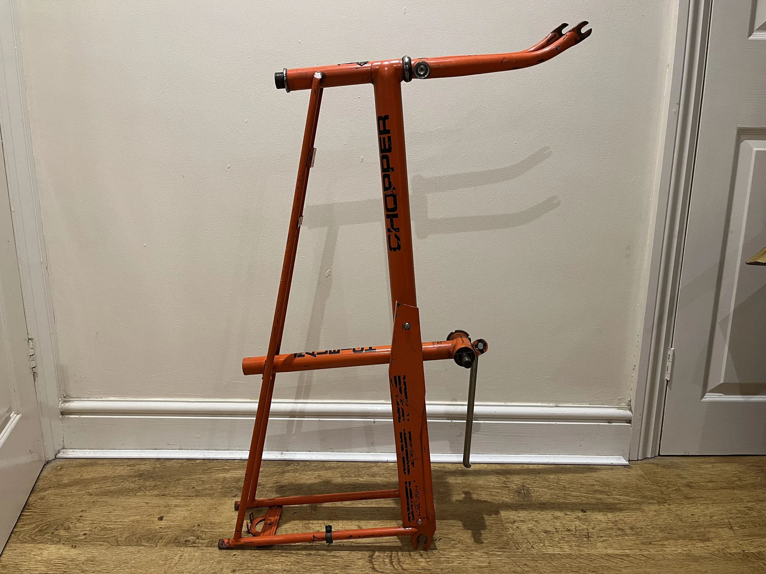 1969 Raleigh Chopper Tall Frame Mk1 'Brilliant Orange'