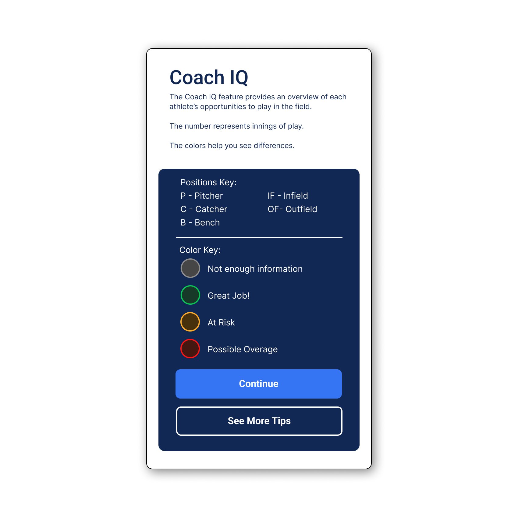 Coach IQ - Key