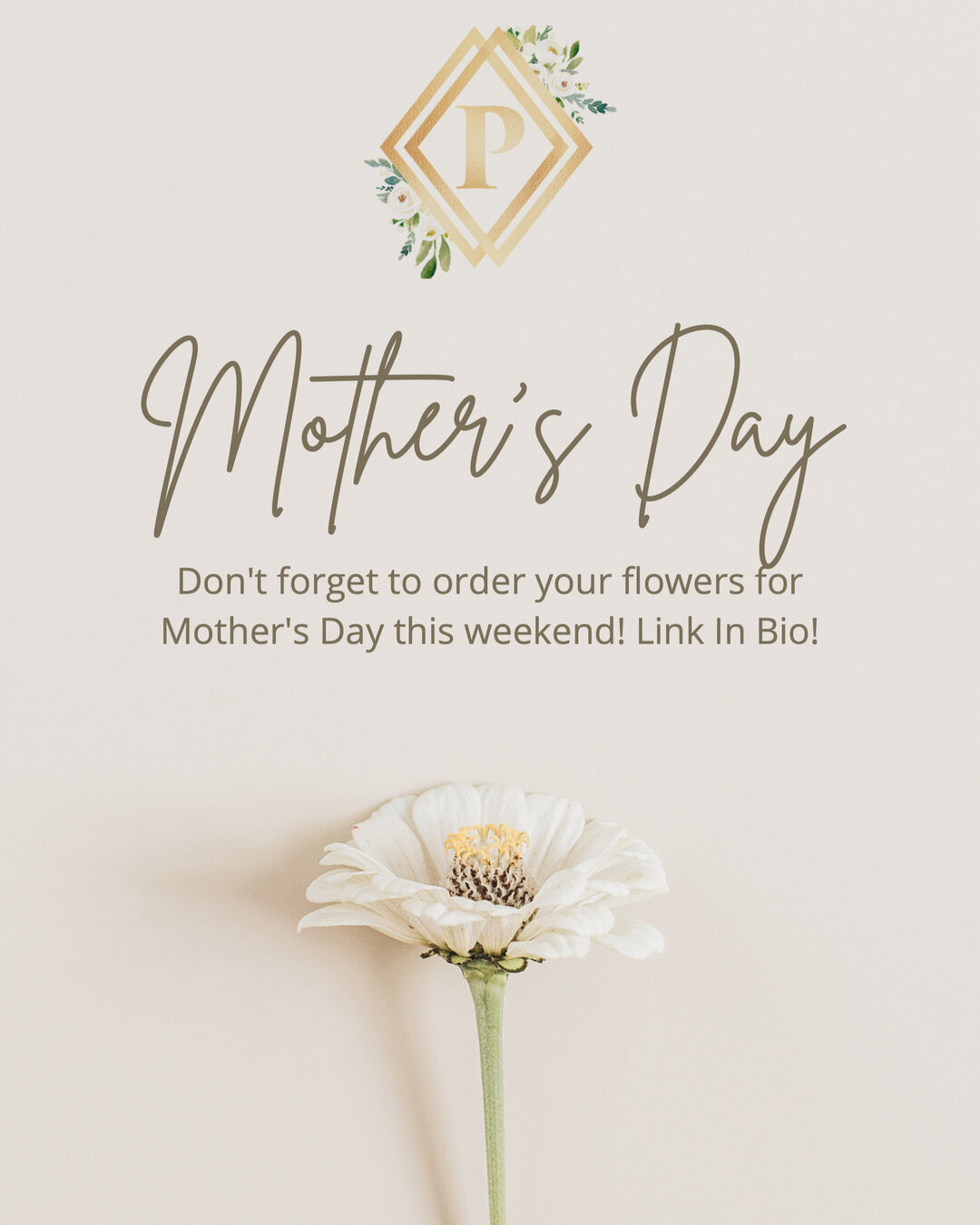 Mother's Day is this Sunday!  Have you ordered your flowers yet?  Stop by the shop and choose from fresh hand tied bouquets and gorgeous arrangements!  Or order online for local delivery or pick up!  Link in Bio! ⠀⠀⠀⠀⠀⠀⠀⠀⠀
#studioprive #blooooms #flo