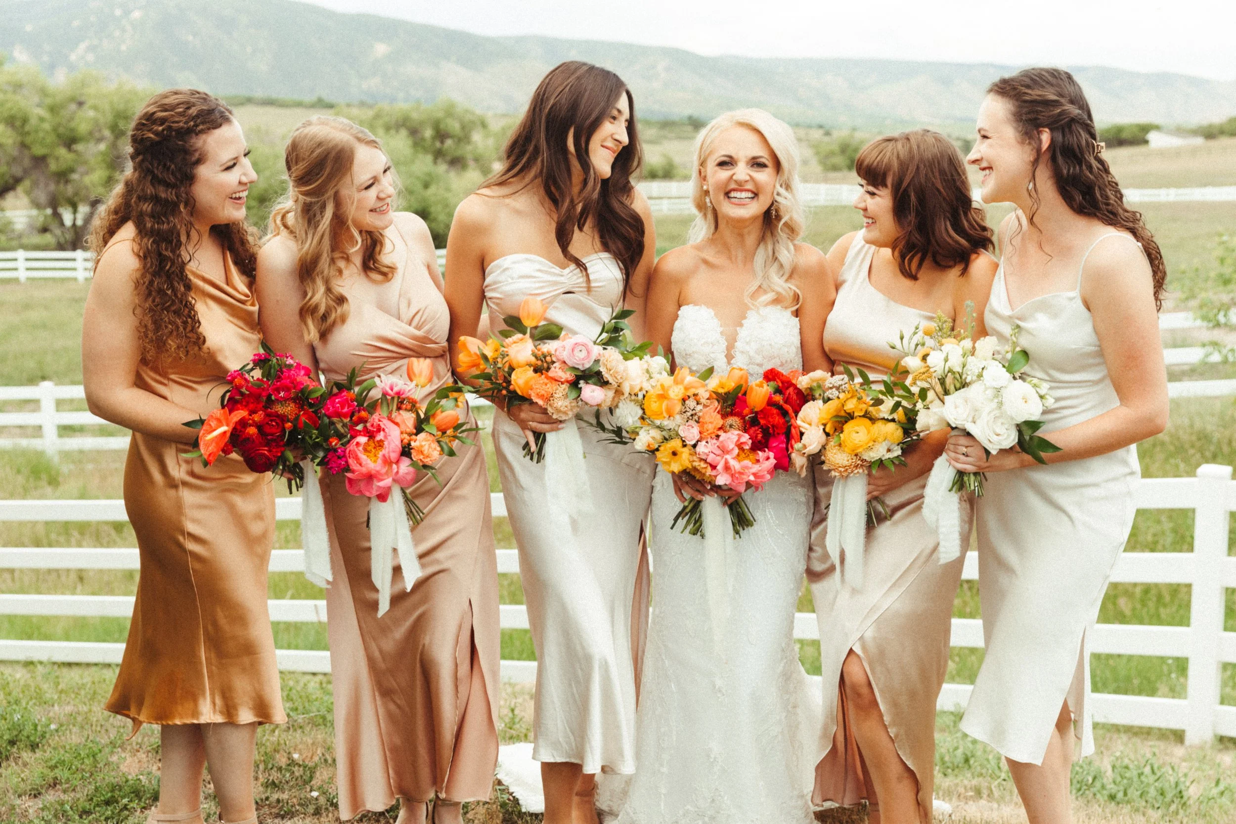 Colorado Wedding Planner Colorado Wedding Florist Crooked Willow Ombre Flowers