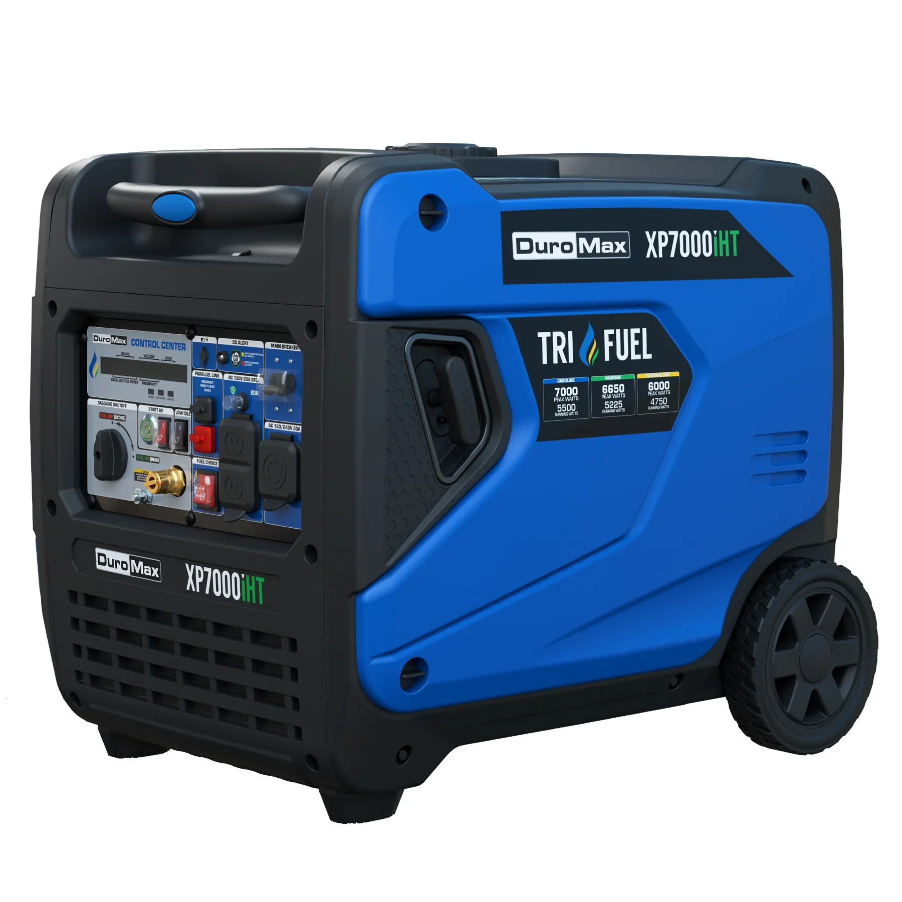 DuroMax 7,000 Watt Portable Tri-Fuel Inverter Generator