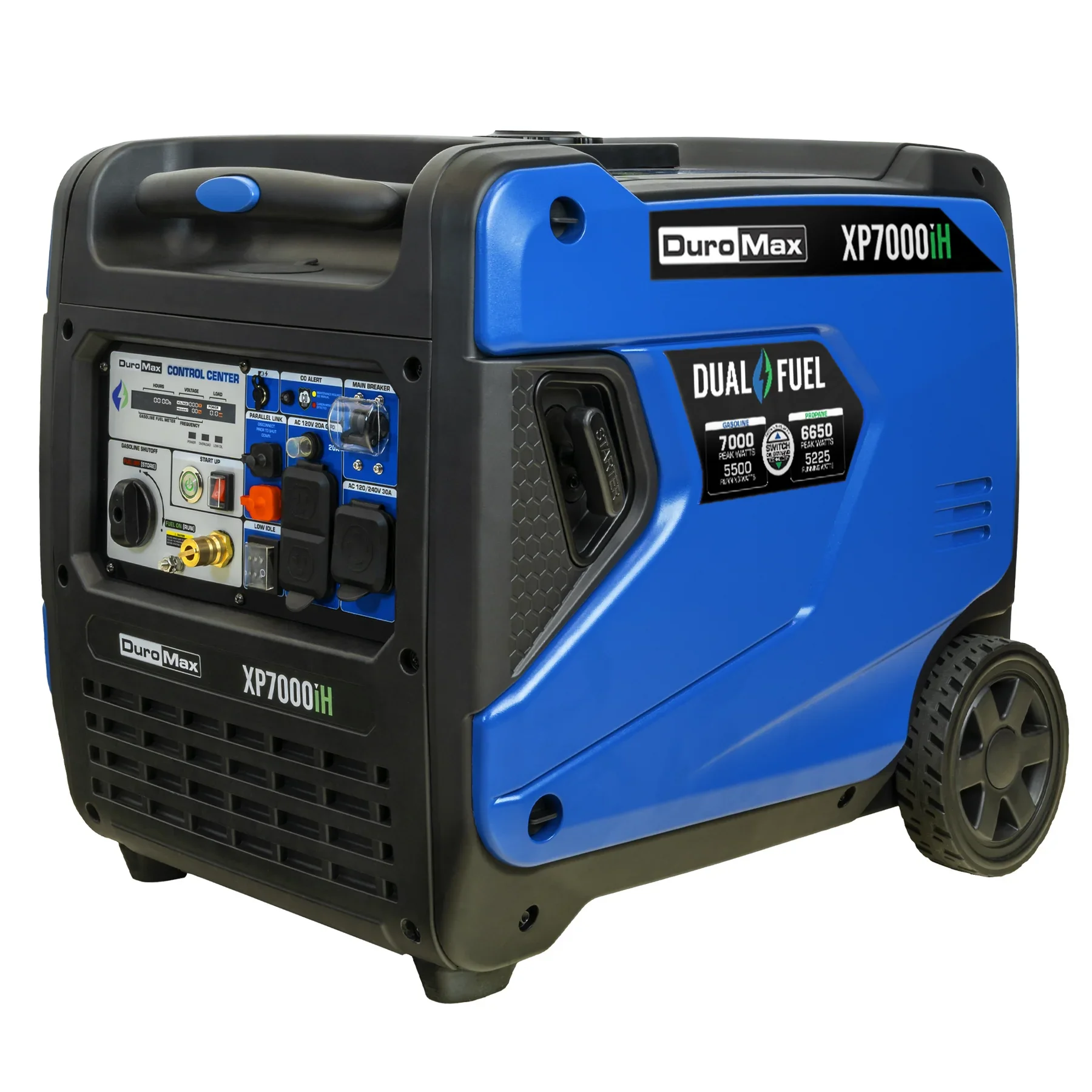 DuroMax 7,000 Watt Portable Dual-Fuel Inverter Generator