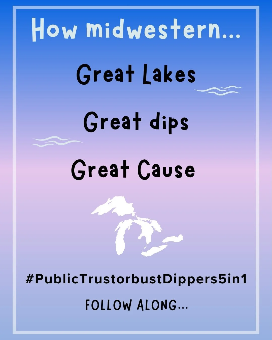 Something VERY exciting is about to begin! Follow along #publictrustorbustdippers5in1