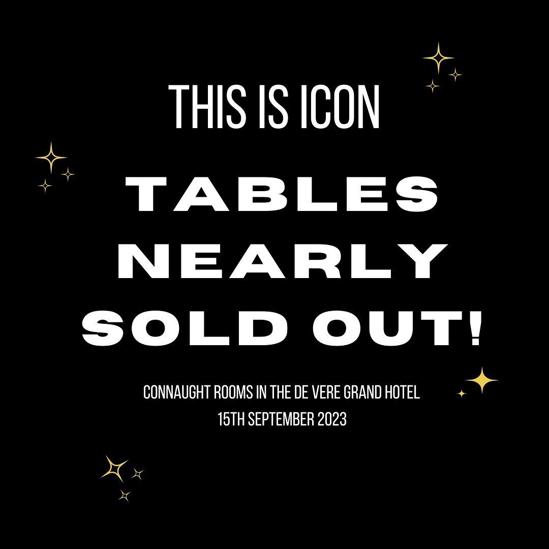 🌟✨ Join us for the most ICONIC event of the year! 🌟✨

🎟️ Tables for THIS IS ICON are almost SOLD OUT! 🎟️ Don't miss your chance to be part of something extraordinary. Click the link in our bio for the LAST REMAINING TABLES!

Get ready to immerse 