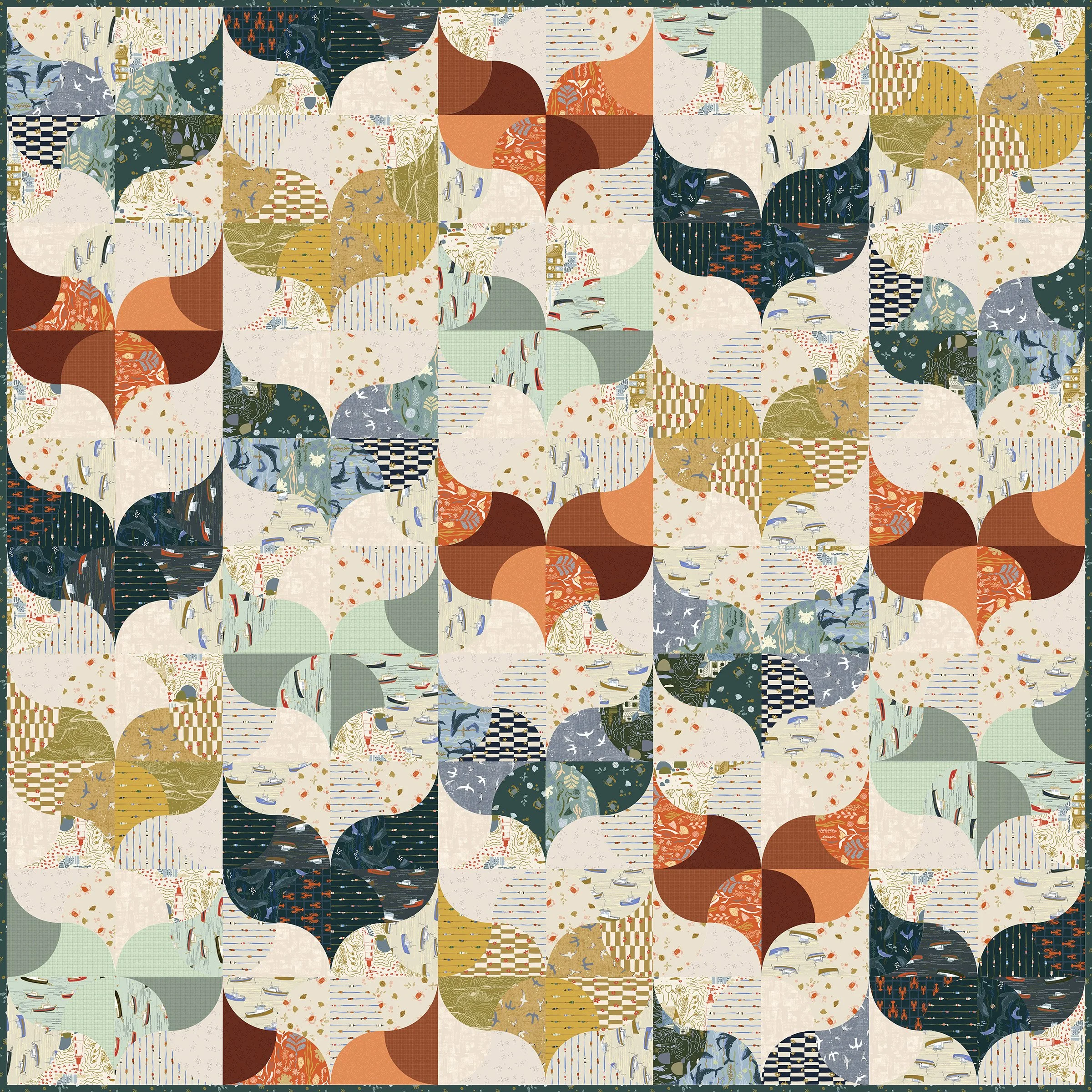 Fluke
Pattern by Eye Candy Quilts