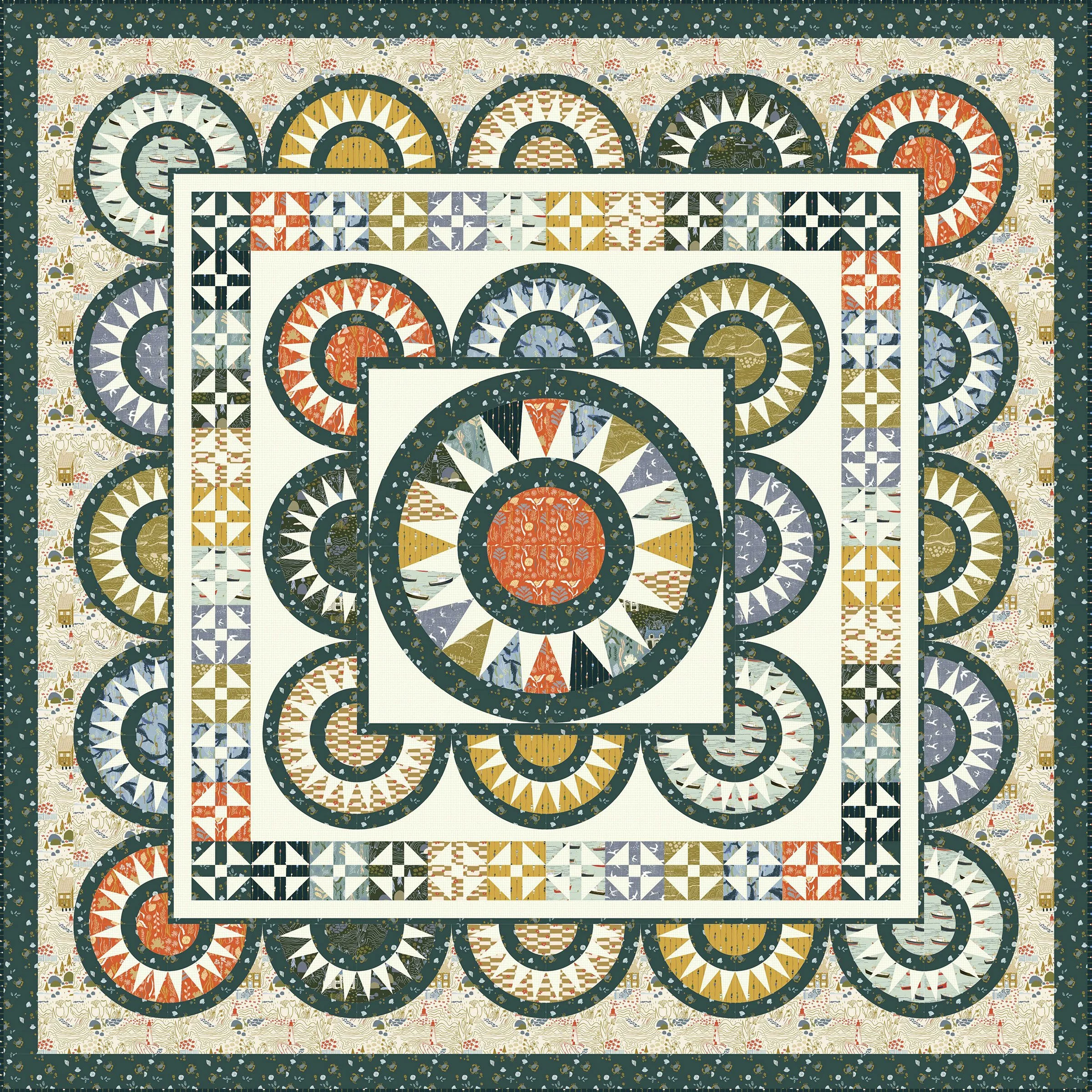 Mountain Sunrise
Pattern by Wendy Sheppard