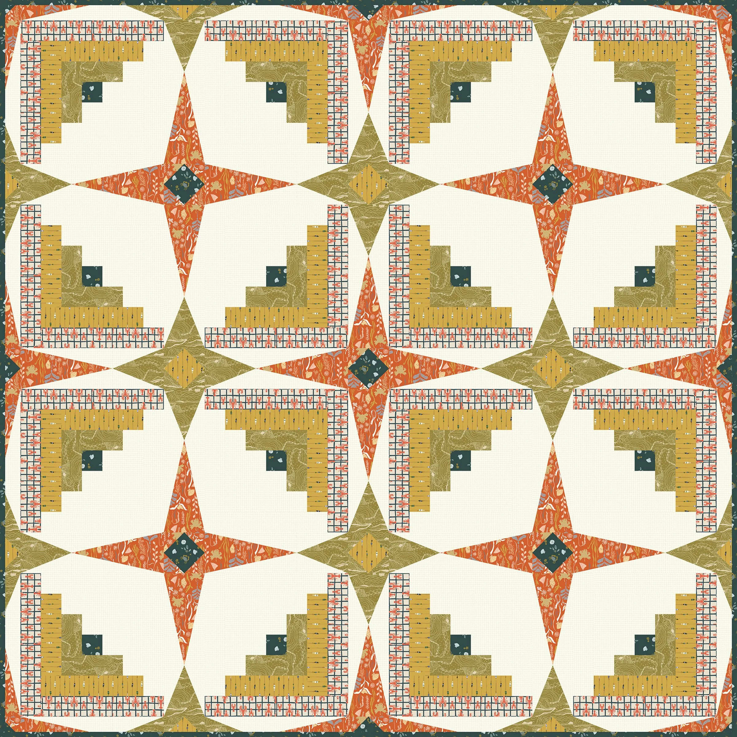 Sky Cabin
Pattern Designed By Toad & Sew