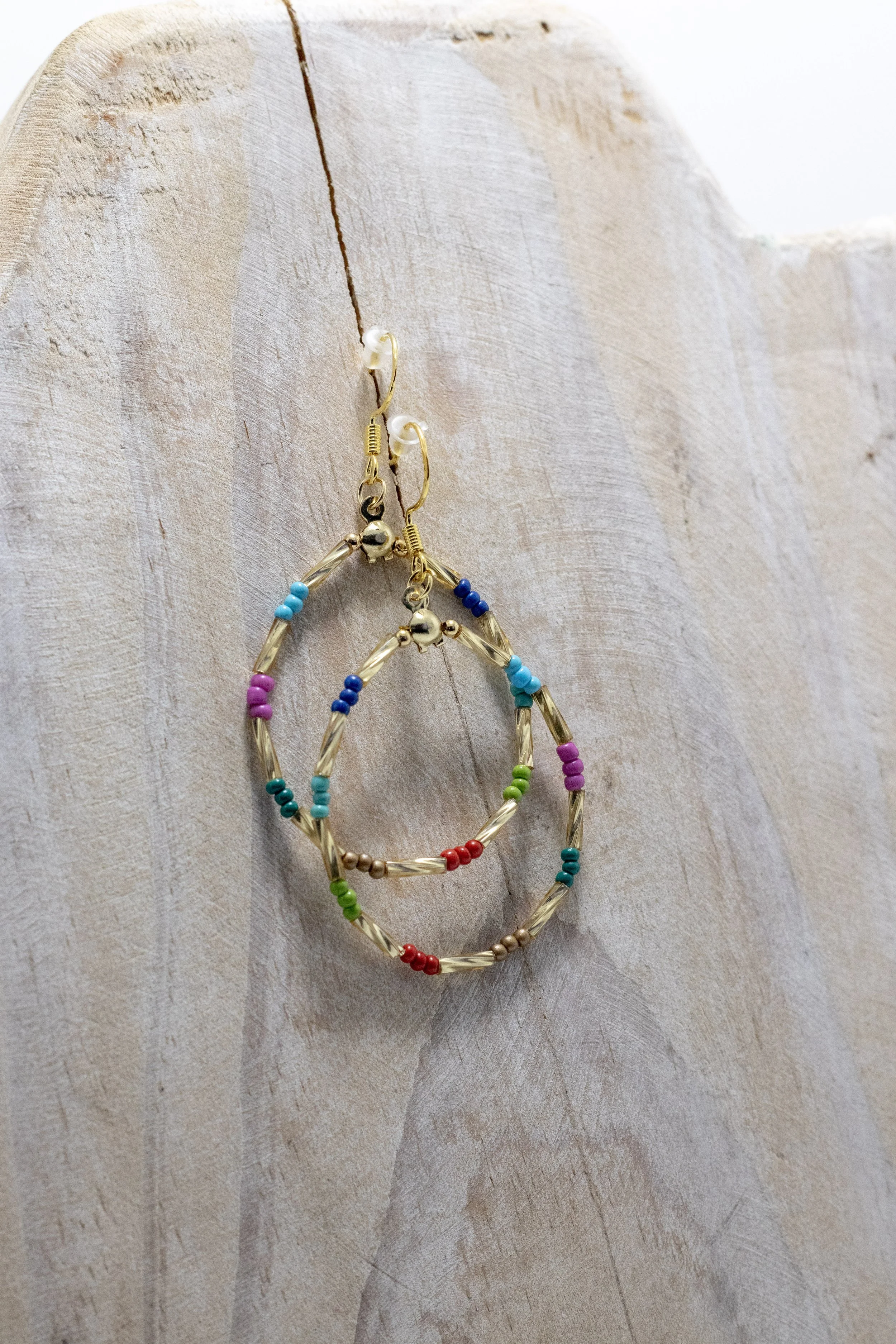 Colorful Hoop Earrings