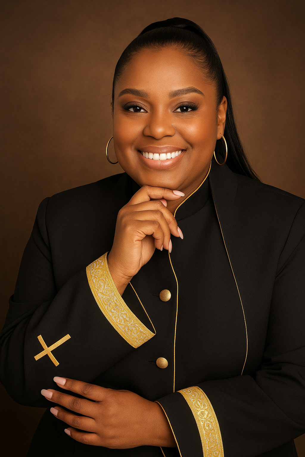 Graceful Clergy Portrait in Gold.png