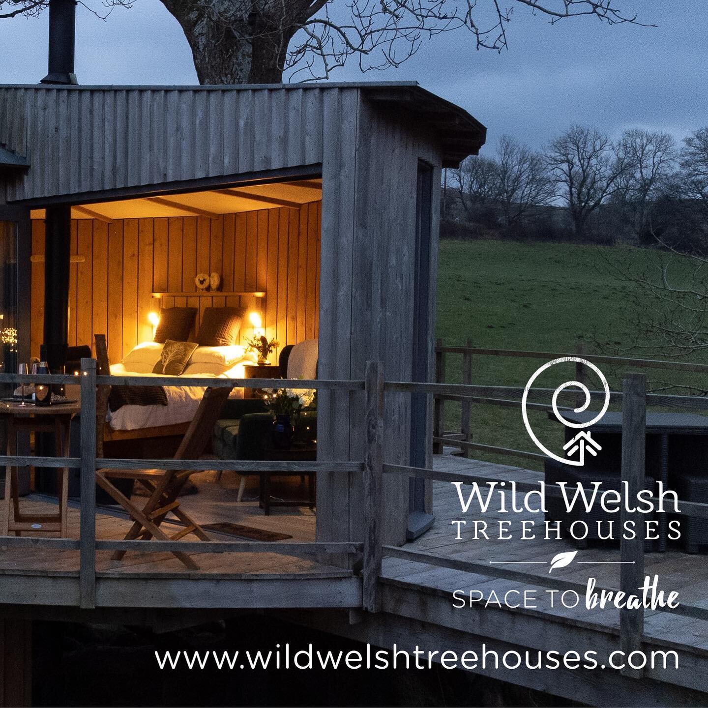 Happy Bank Holiday! A fabulous evening waiting for the stars in the hot tub ✨
.
.
.
.
#treehousewales #treehouseholiday #wales #hottub #stars #bubbles #bankholiday #romantic #honeymoon #engagement #marriageproposal #holididay #surroundedbynature #cam