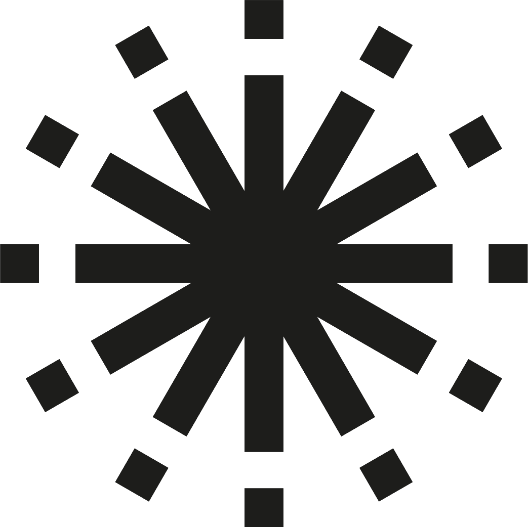 Une roue avec des flèches pointant vers l'extérieur, représentant un diagramme ou un graphique circulaire.