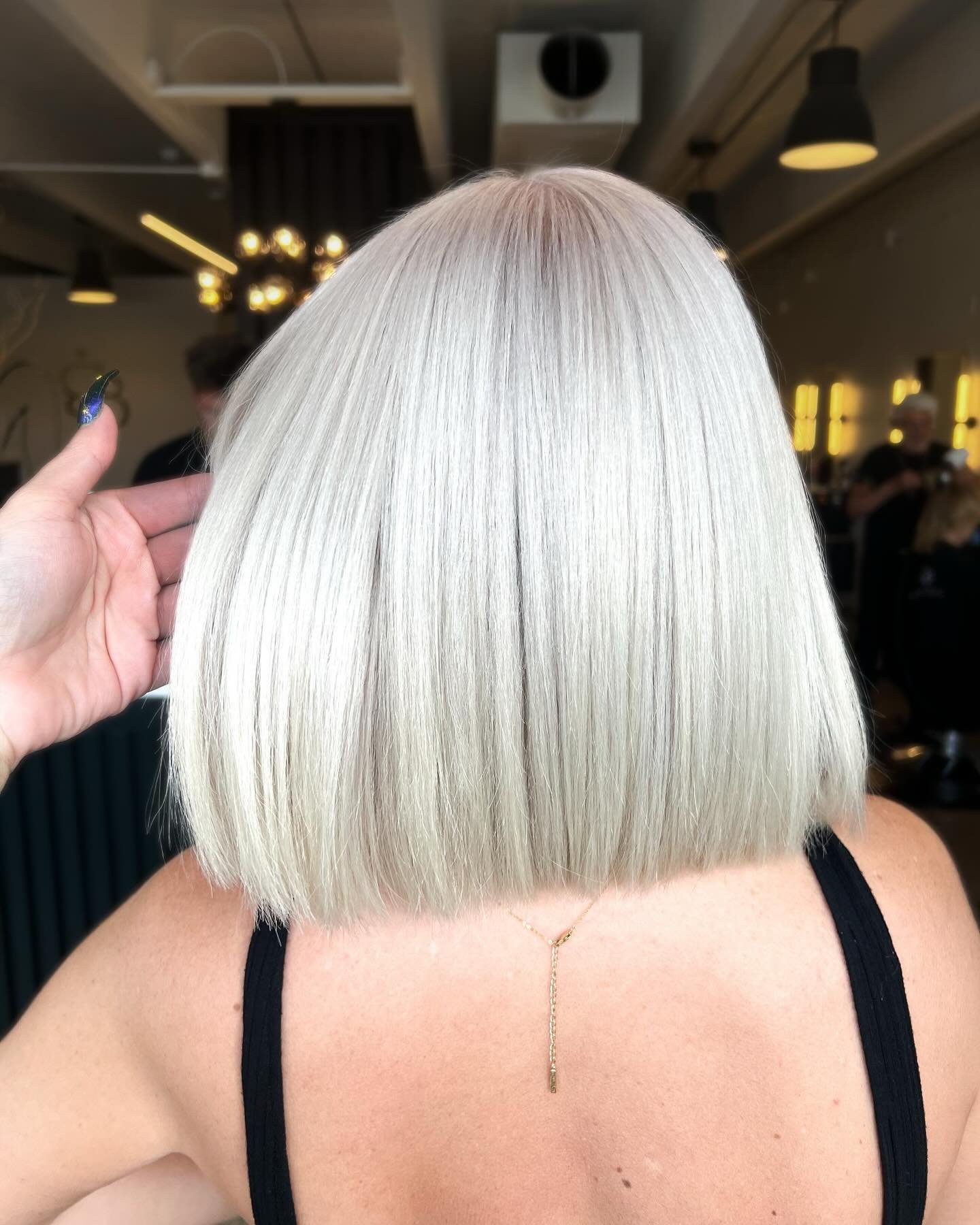 🌟 Blonde Ambition Unleashed! 

🌟 Major shoutout to the incredible Gabriella for mastering this stunning blonde tone. ✨ 

Isn&rsquo;t it just mesmerizing? Let&rsquo;s all take a moment to appreciate her artistry. 🙌
Gabriella used all luxury hair pr