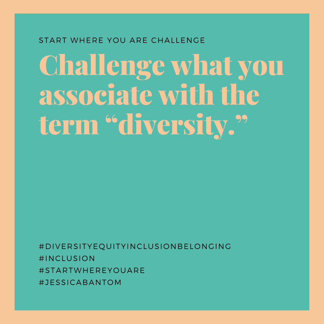 Challenge what you Associate With the term “Diversity”