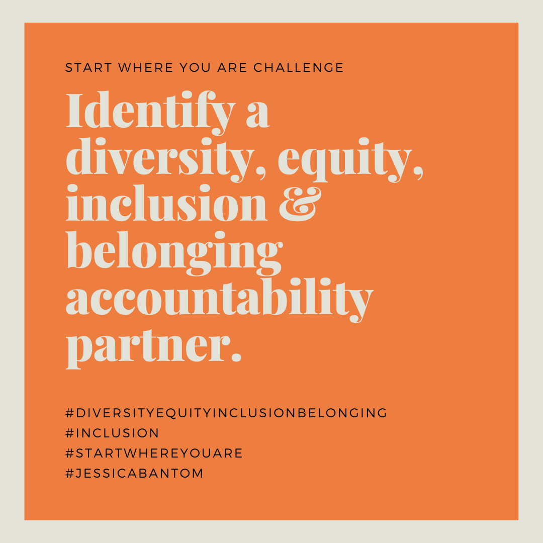 Identify A Diversity, Equity, Inclusion &amp; Belonging Accountability Partner
