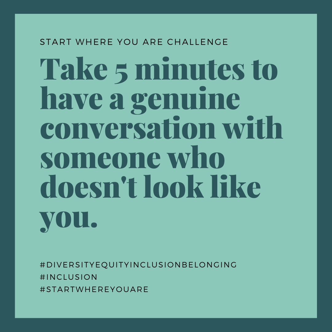 Introducing The Start Where You Are Challenge