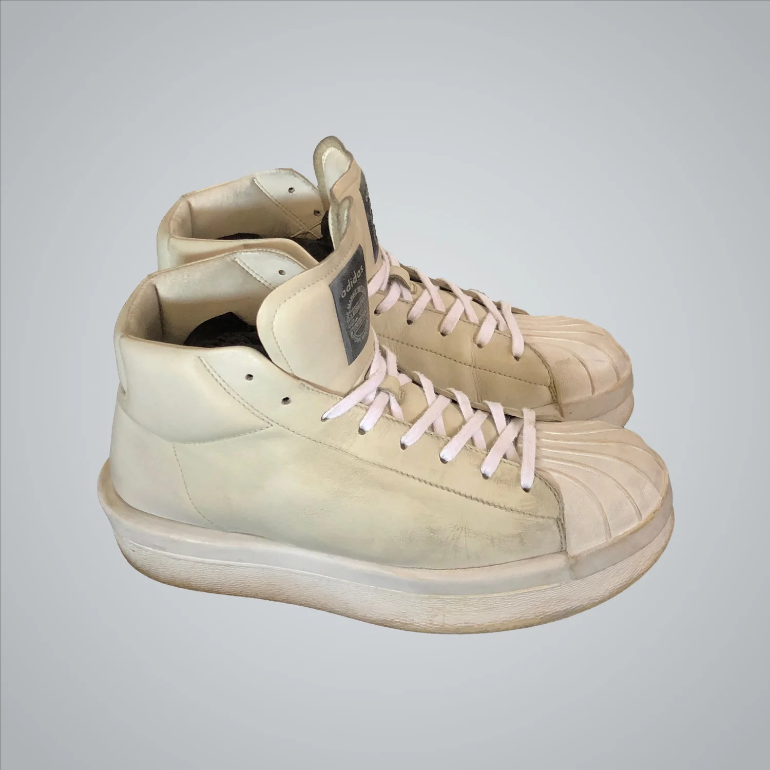 Rick Owens Adidas Leather Mastodon sneakers (AW17) — Guerrero