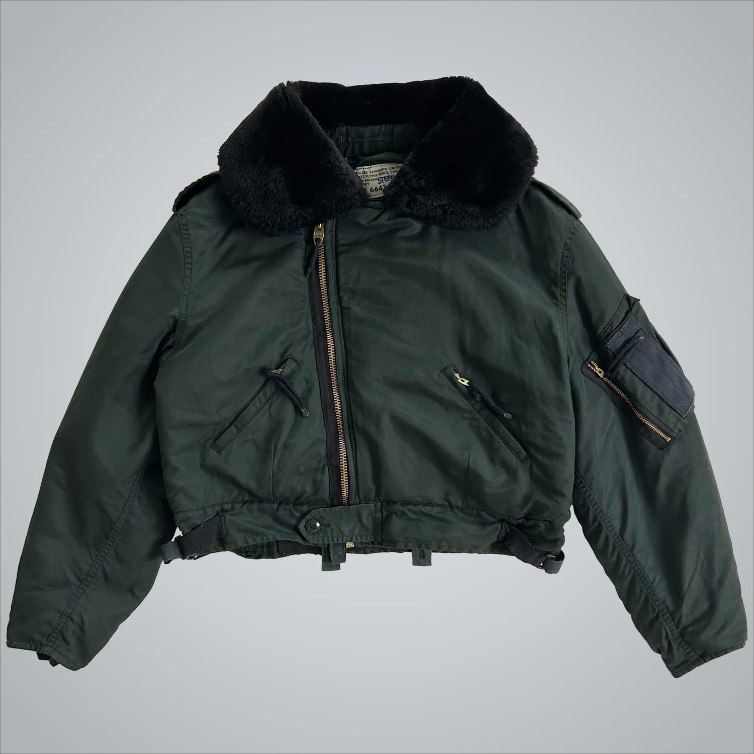 RCAF Cropped Flight Jacket (1977) — Guerrero