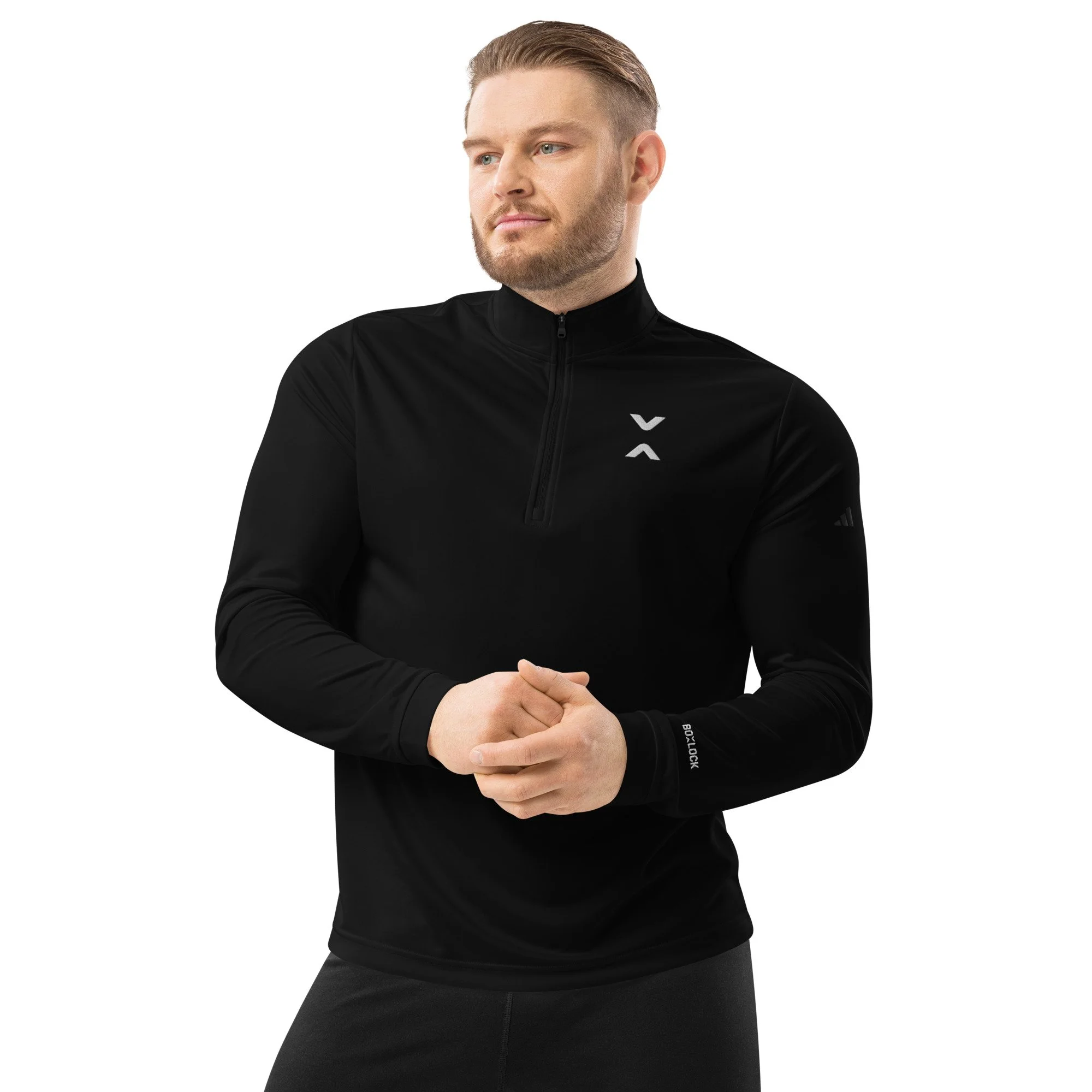 adidas-quarter-zip-pullover-black-front-65cc1e117aba4.jpg