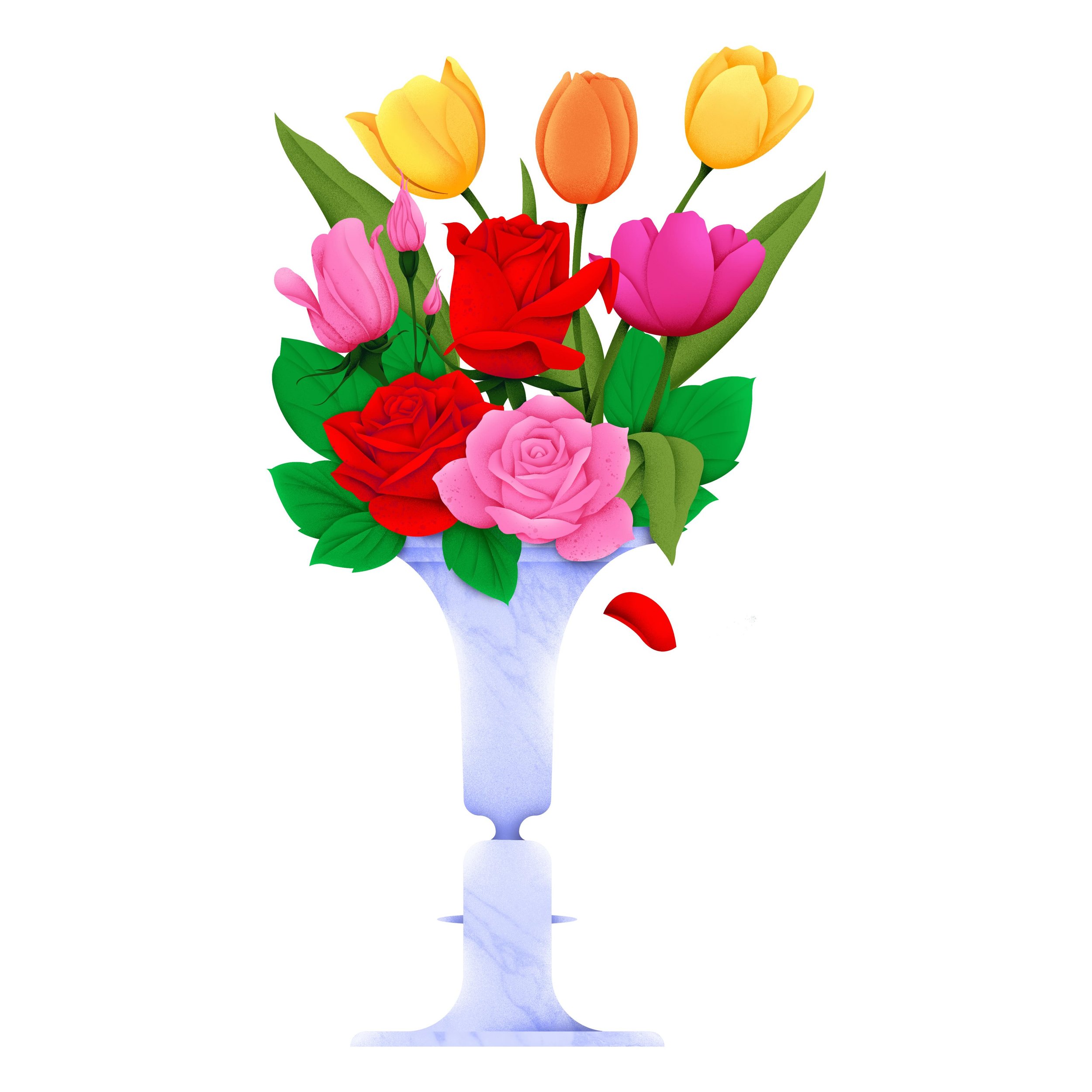 💐 
&bull;
&bull;
#flowers #bouquet #illustrationoftheday #florals #digitalillustration