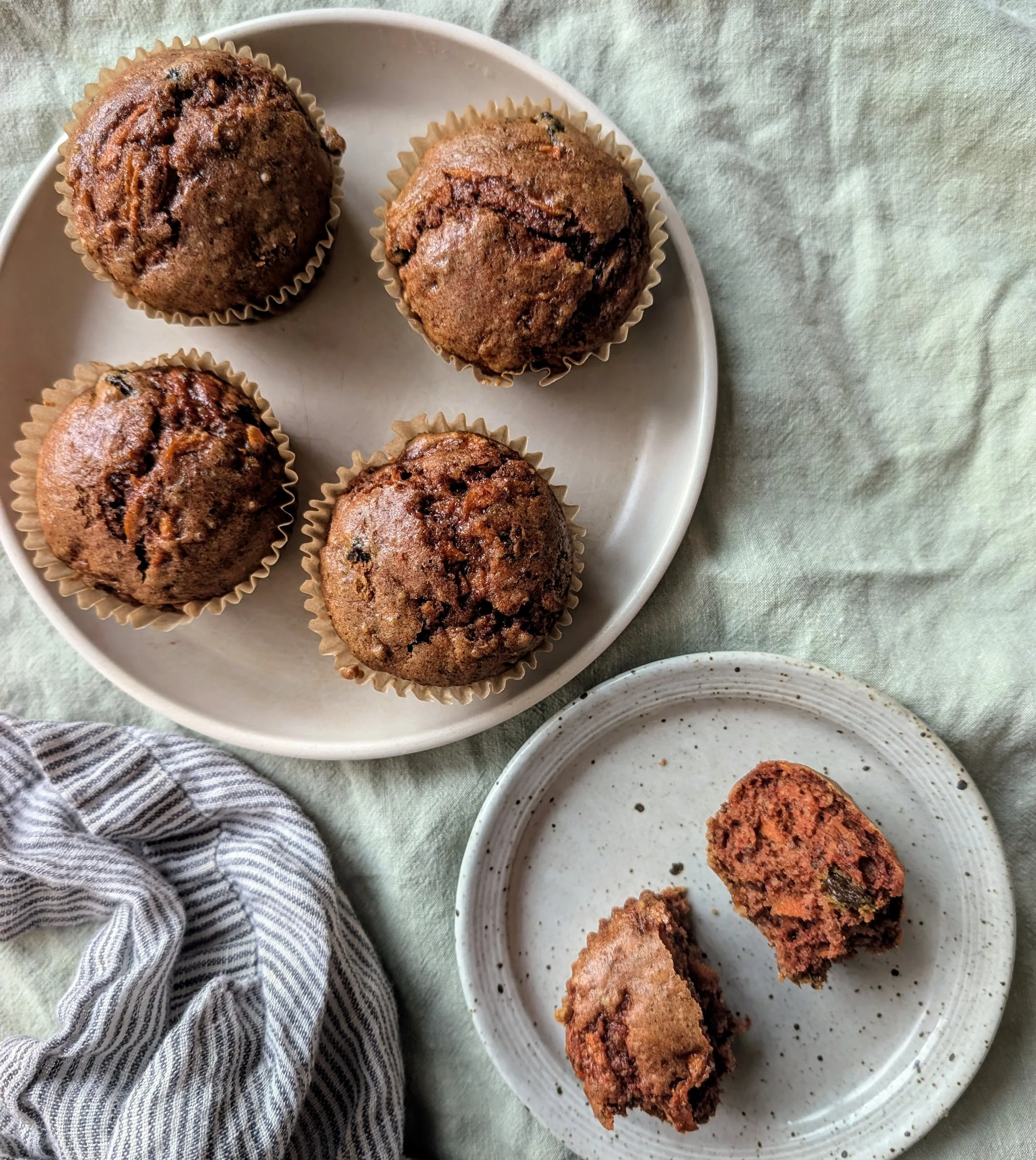 Carrot Pineapple Muffins