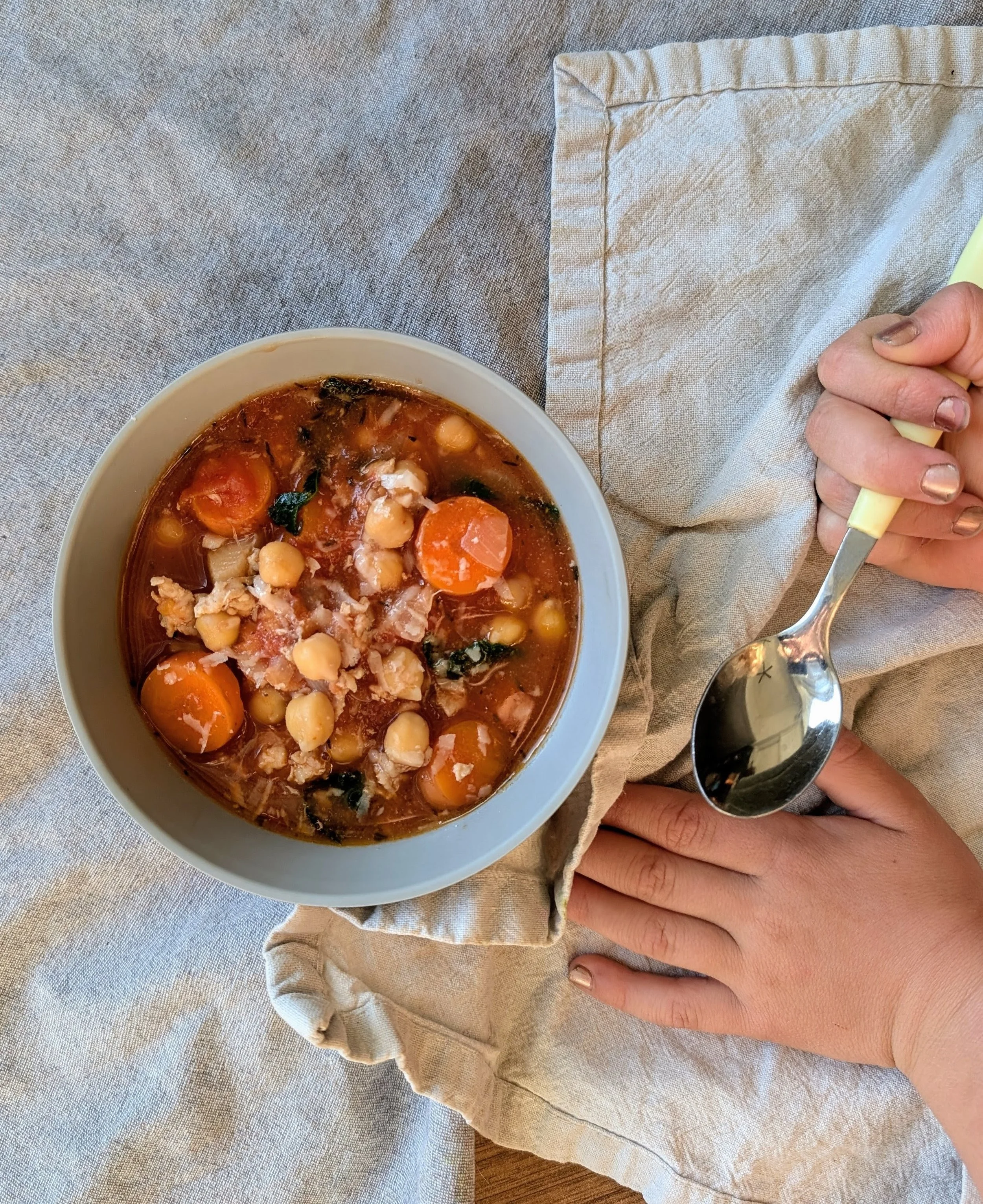 Chicken & Chickpea Stew