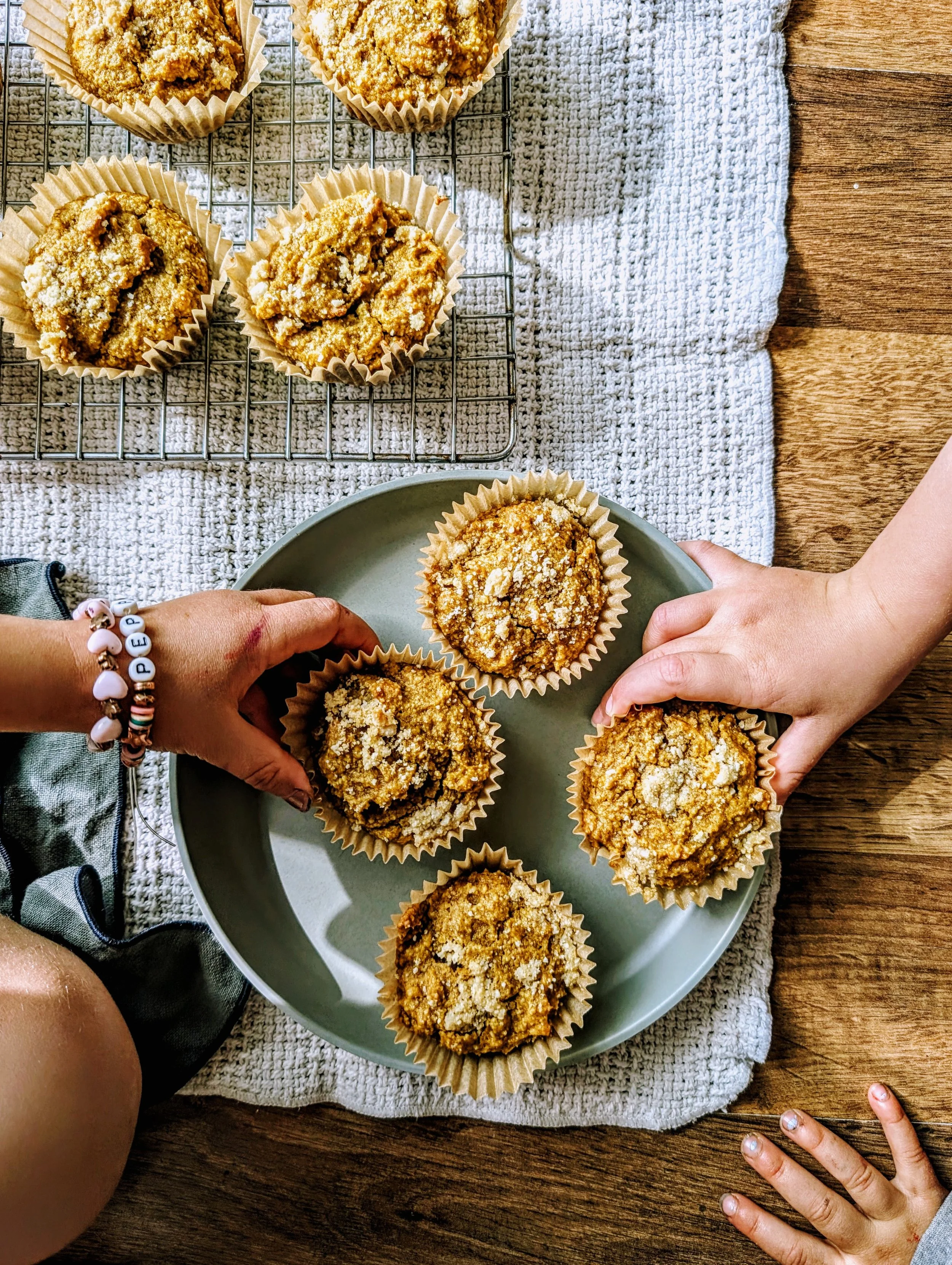 Maple Pumkin Streusel Muffins