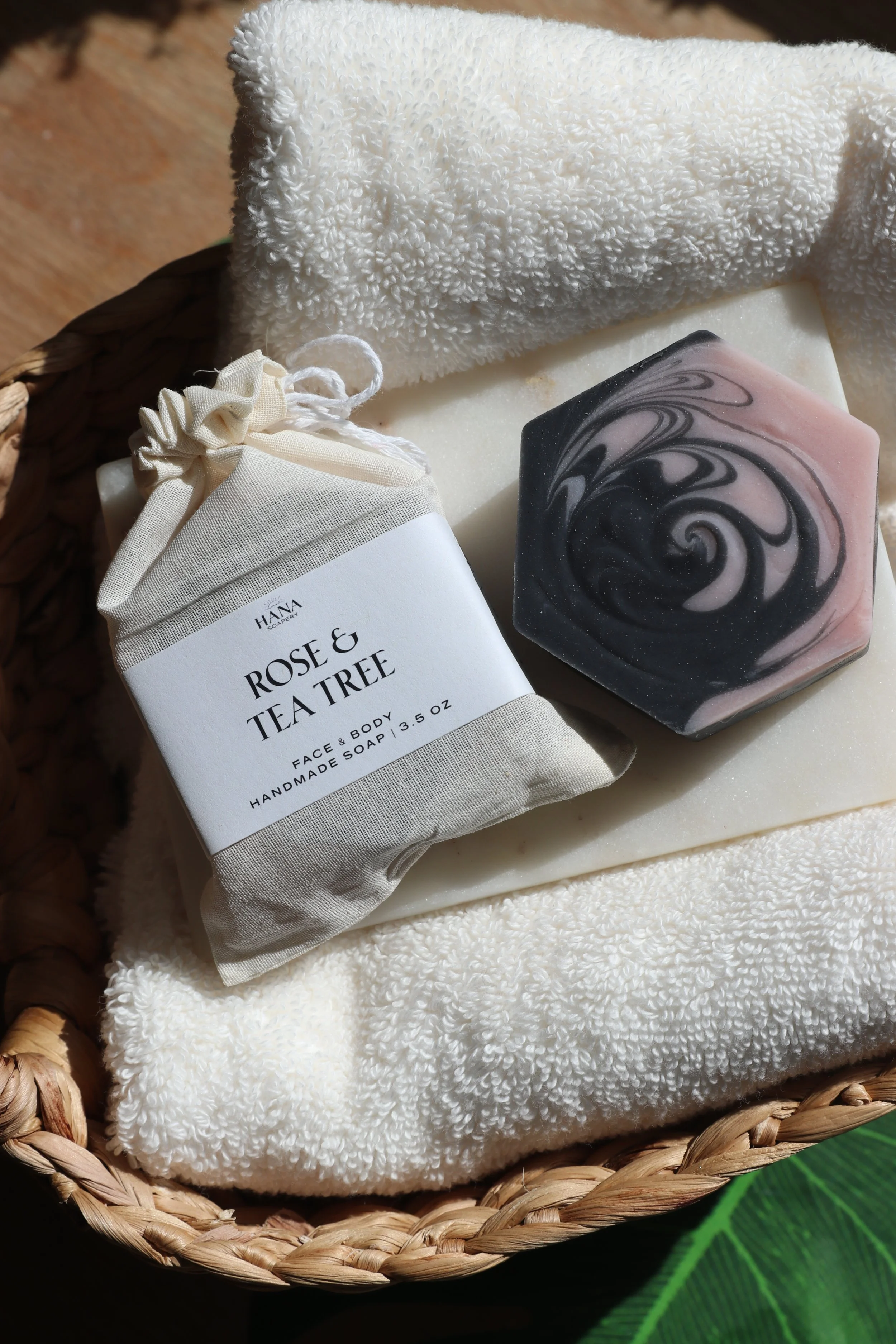 Rose and Tea Tree Handmade Artisan Soap
